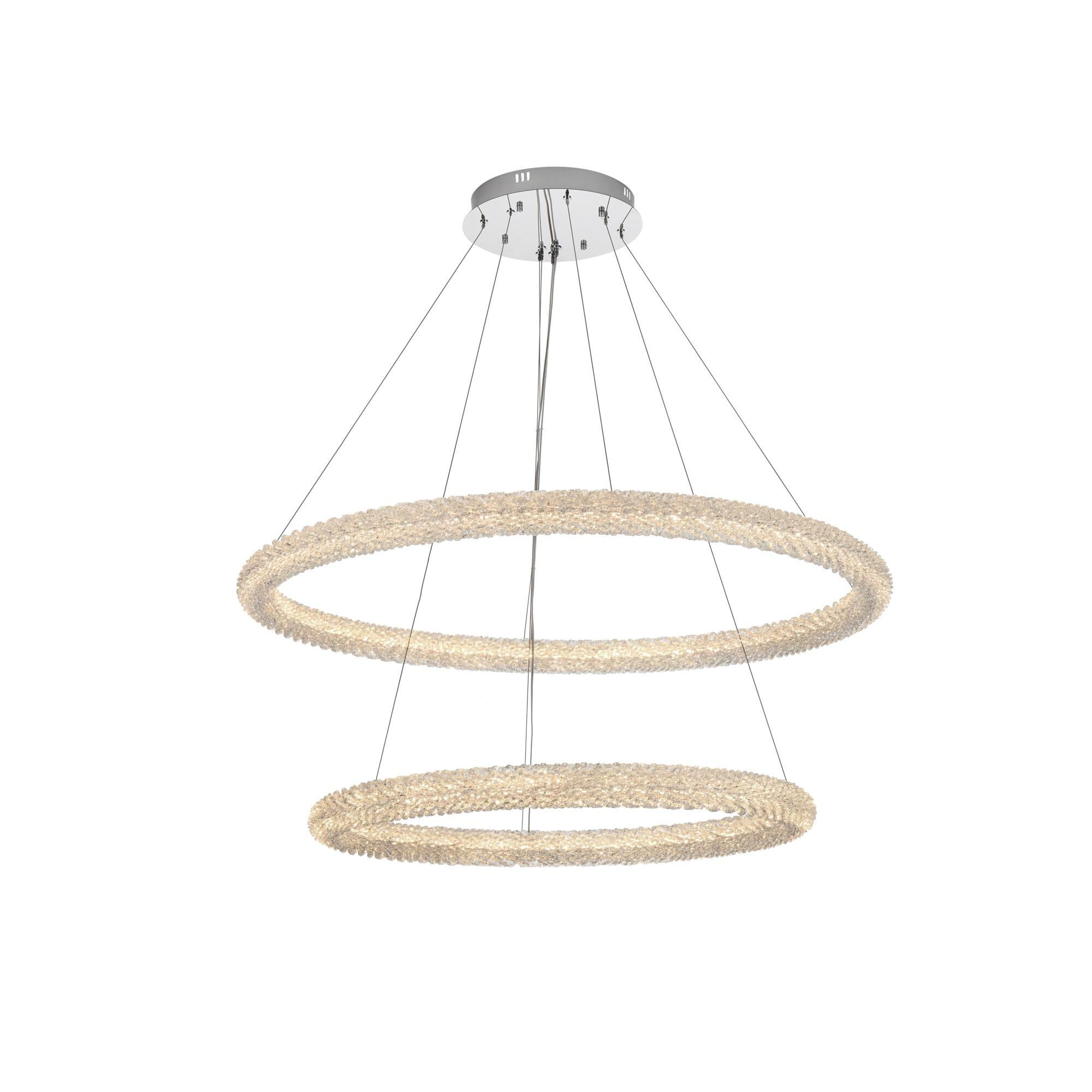 Bowen 42 Inch Chandelier by Elegant Lighting