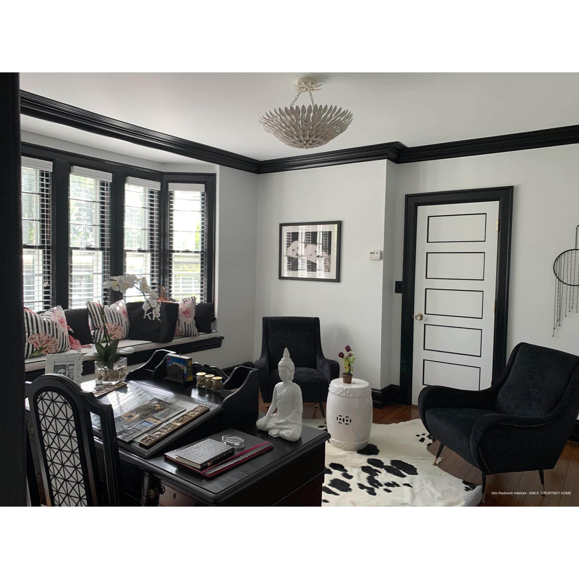 Broche 24 Inch 6 Light Chandelier by Crystorama