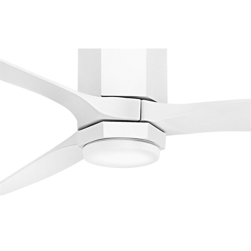 Facet 52 Inch Flush Mount Fan with Light Kit by Hinkley