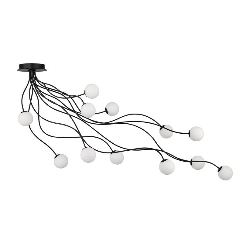 Athena 20 Inch 12 Light Semi Flush Mount by Eurofase Lighting
