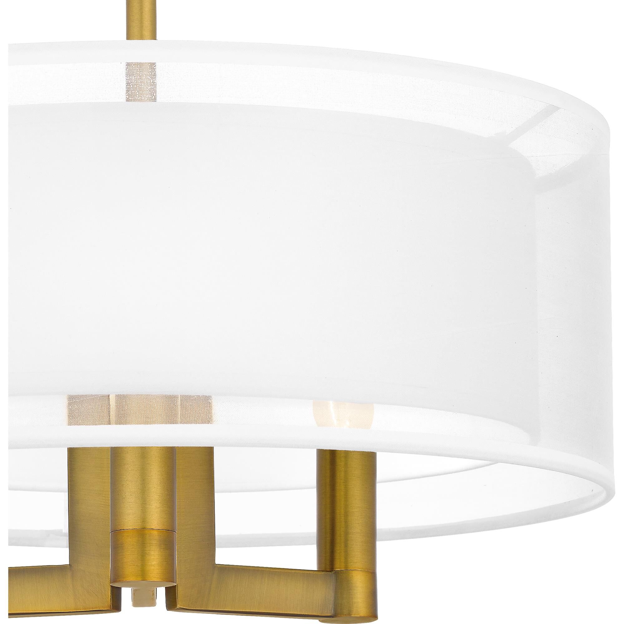 Bodnar 15 Inch 3 Light Semi Flush Mount by Quoizel
