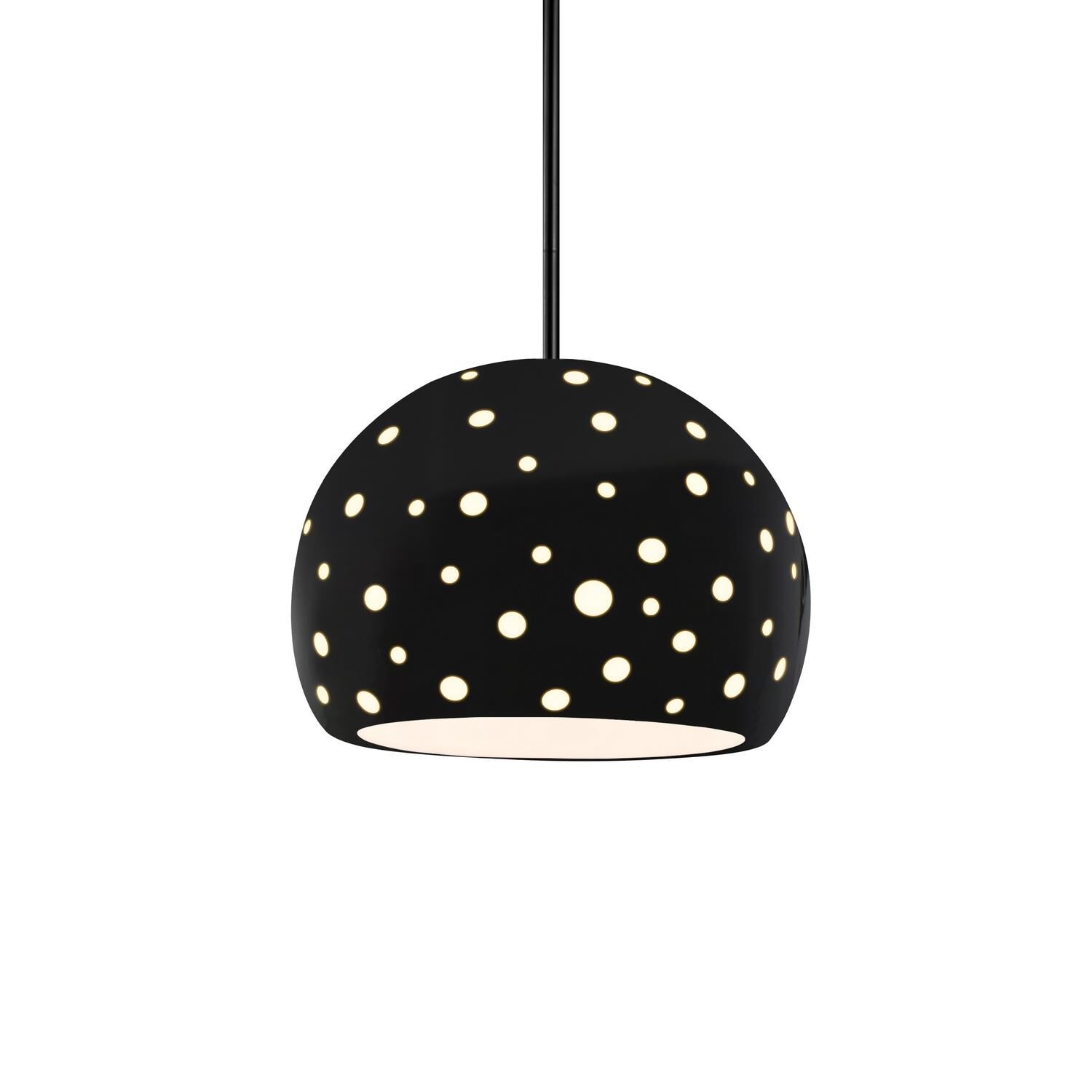 Shown in Matte Black finish and Gloss Black shade