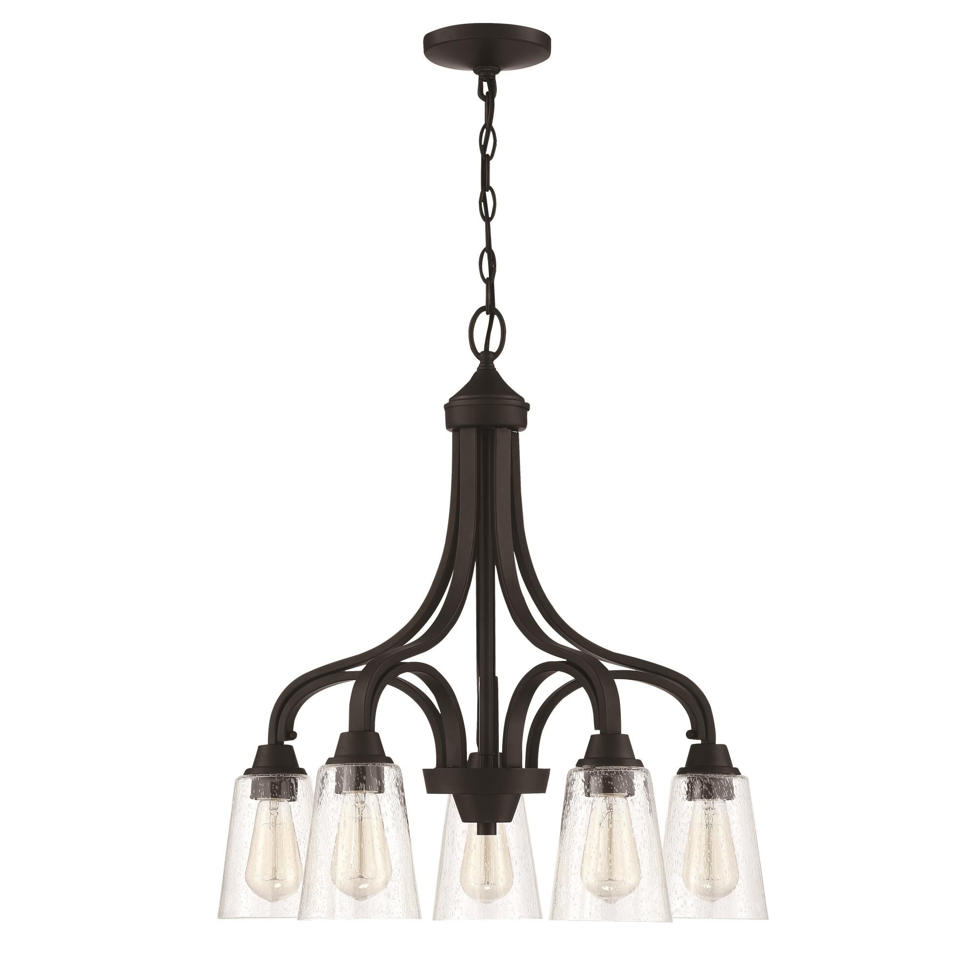 Grace 24 Inch 5 Light Chandelier by Craftmade