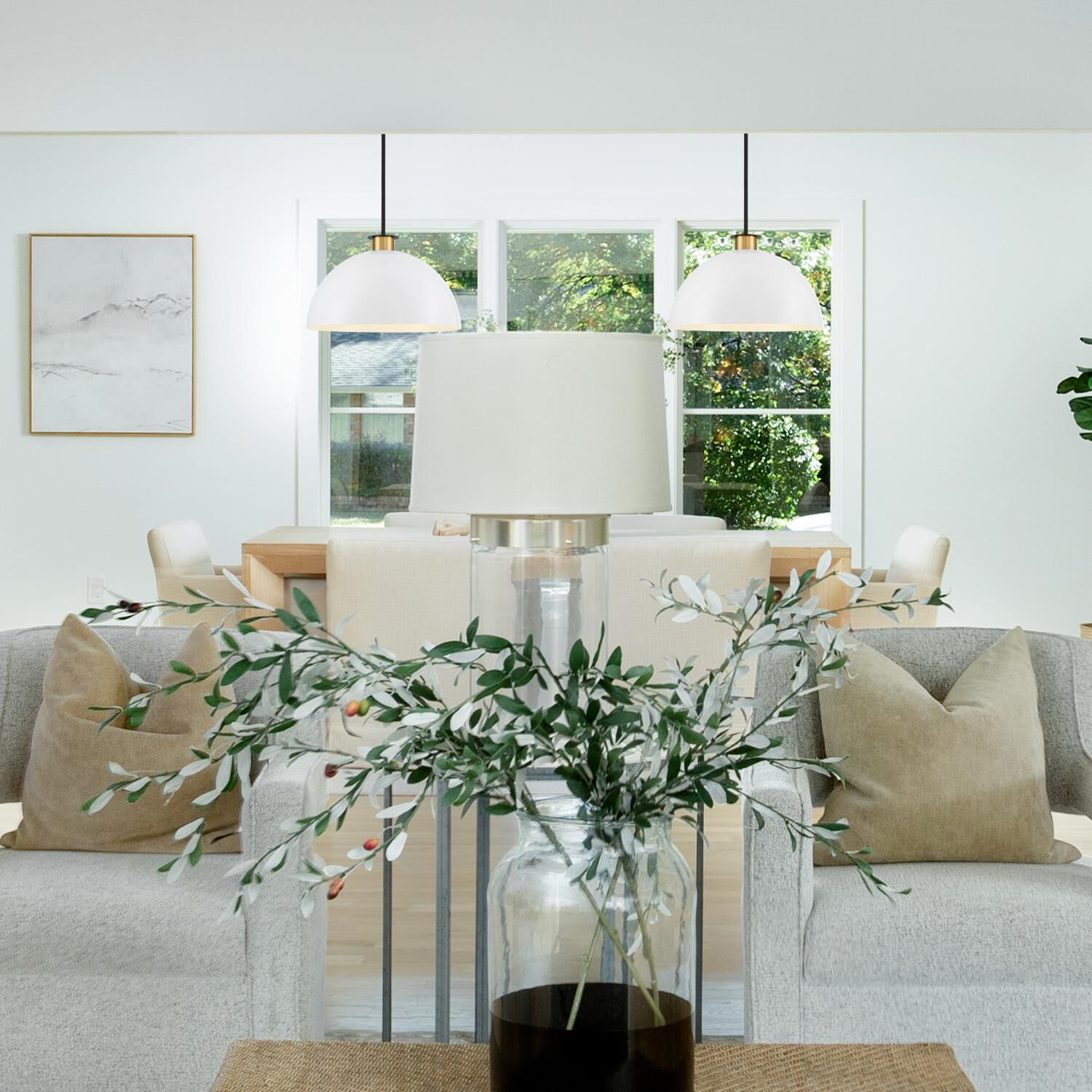 Crystorama Gigi 23 Inch Large Pendant