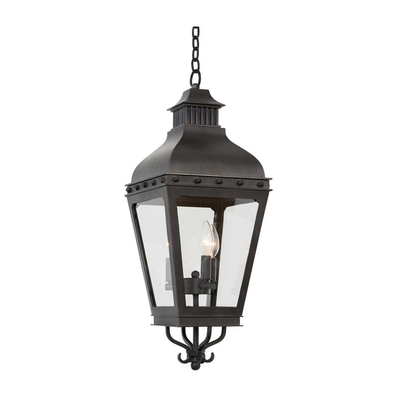 Winchester Large Outdoor Hanging Lantern by Kalco