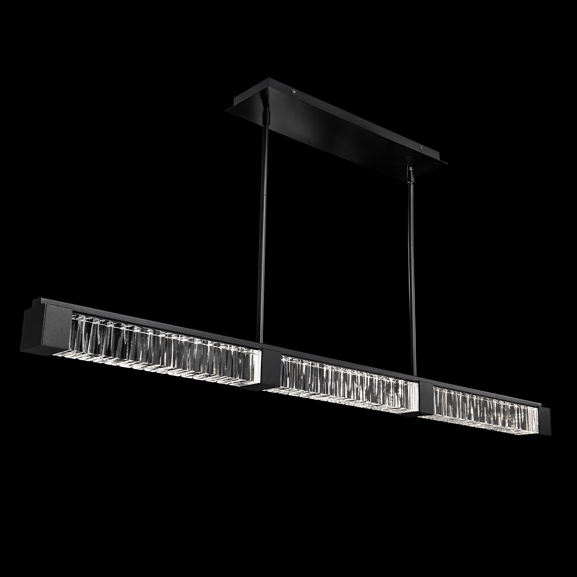 Guild 55 Inch Linear Suspension Light by Schonbek Beyond