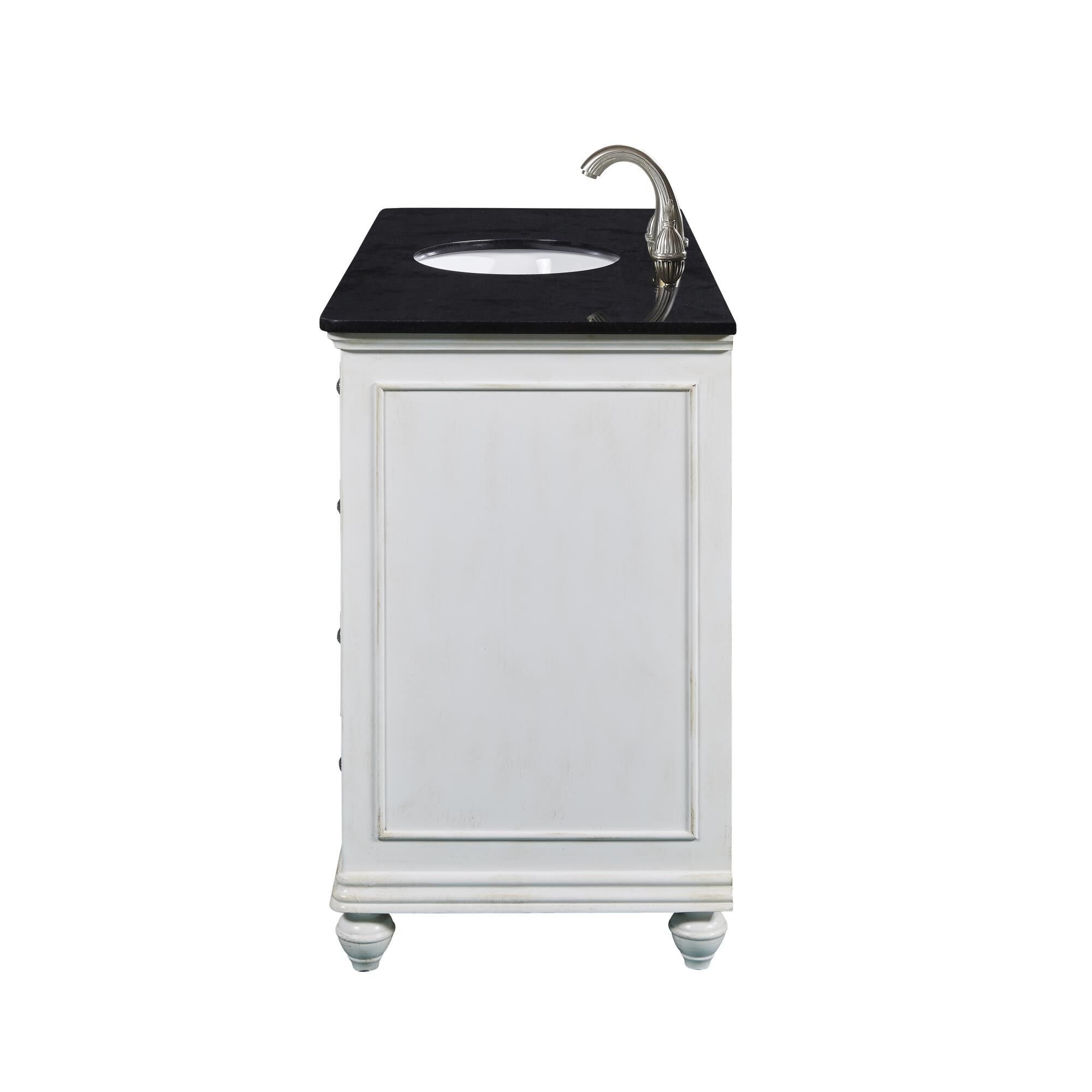 Shown in Antique White finish