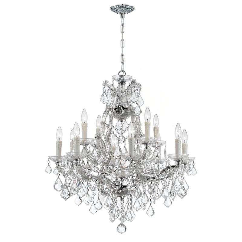 Maria Theresa 29 Inch 13 Light Chandelier by Crystorama