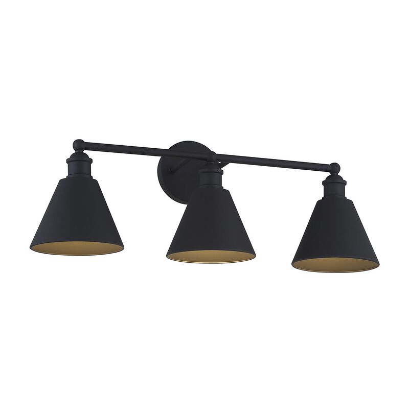 27 Inch 3 Light LED Bath Vanity Light by Meridian Lighting