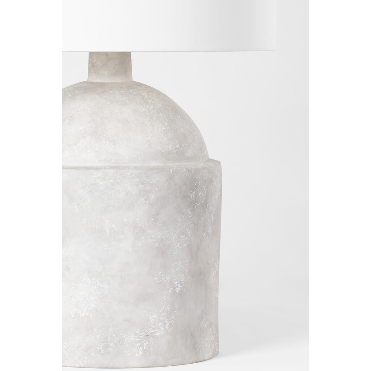 Shown in Ceramic Weathered Grey finish and Off White shade