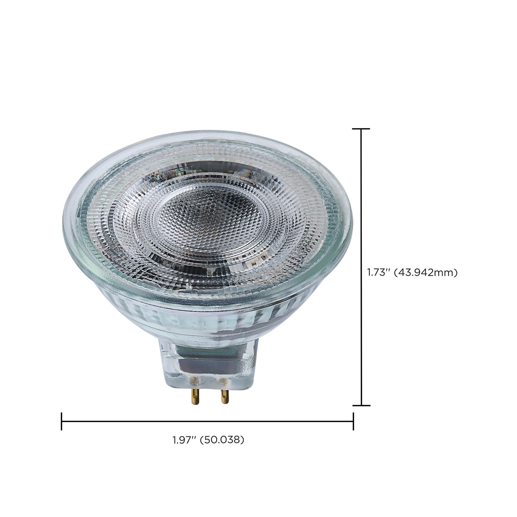 Dimmable 6 Watt 2700K MR16 LED Light Bulb,