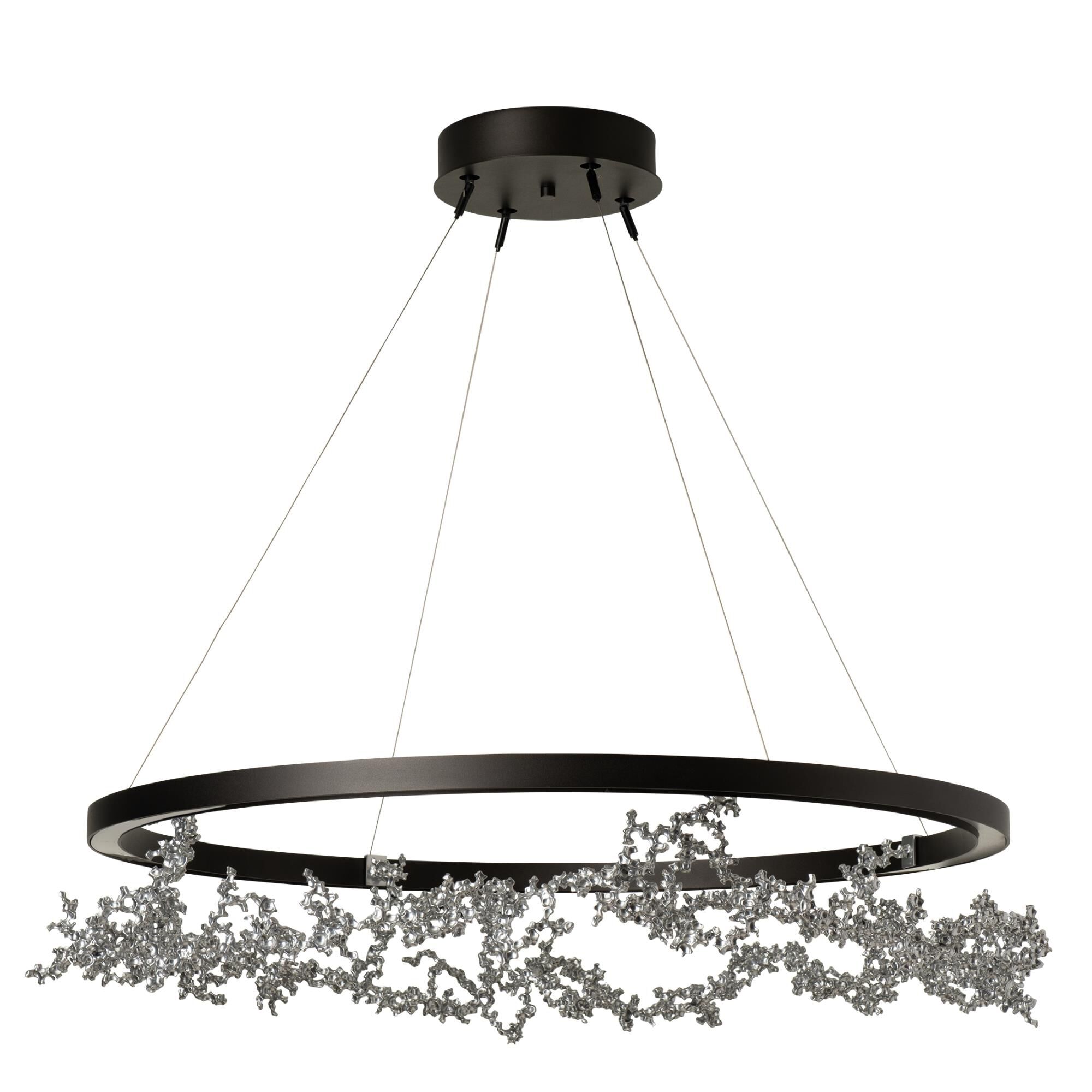 Shown in Oil Rubbed Bronze finish and Sterling accent