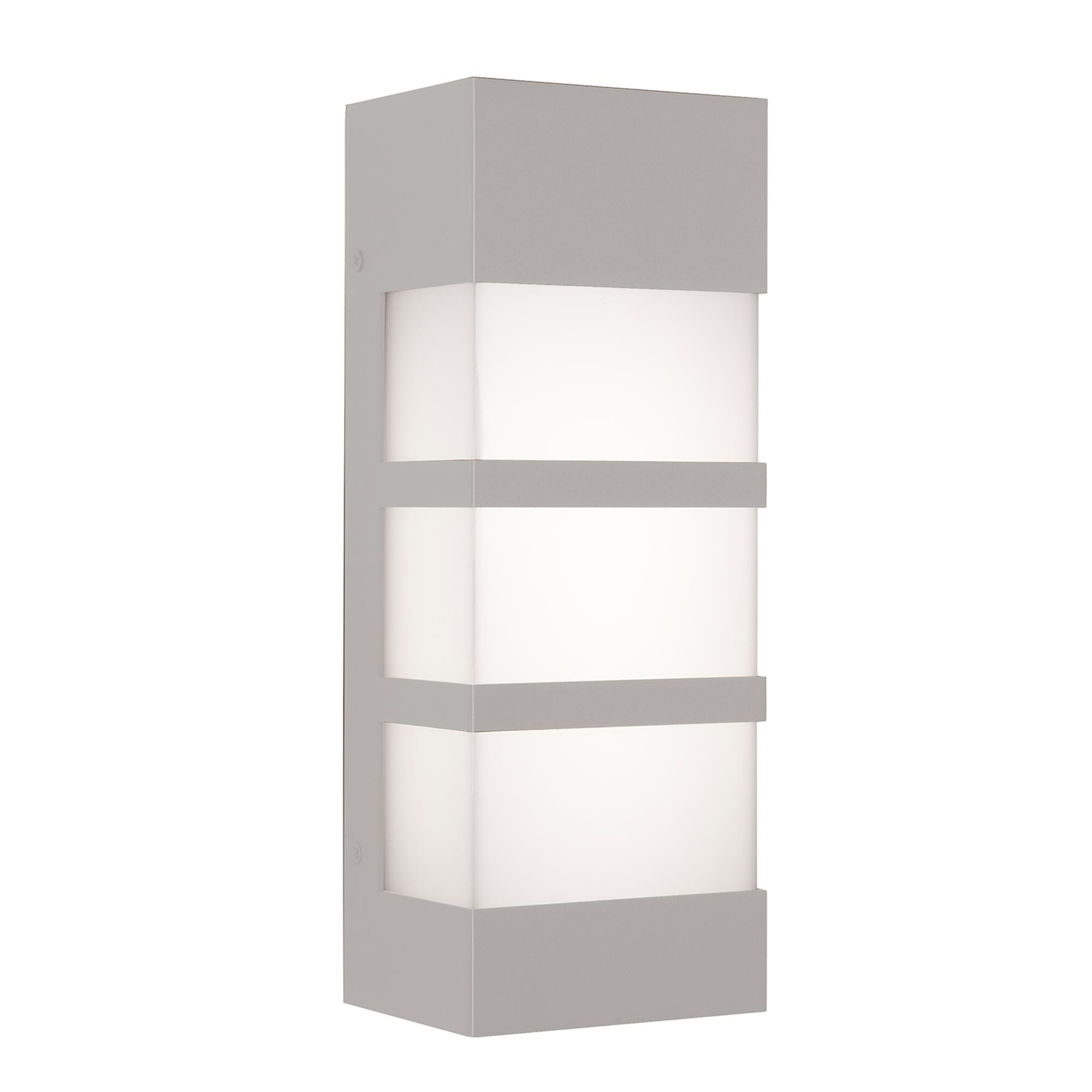 Shown in Textured Grey finish and White Acrylic glass
