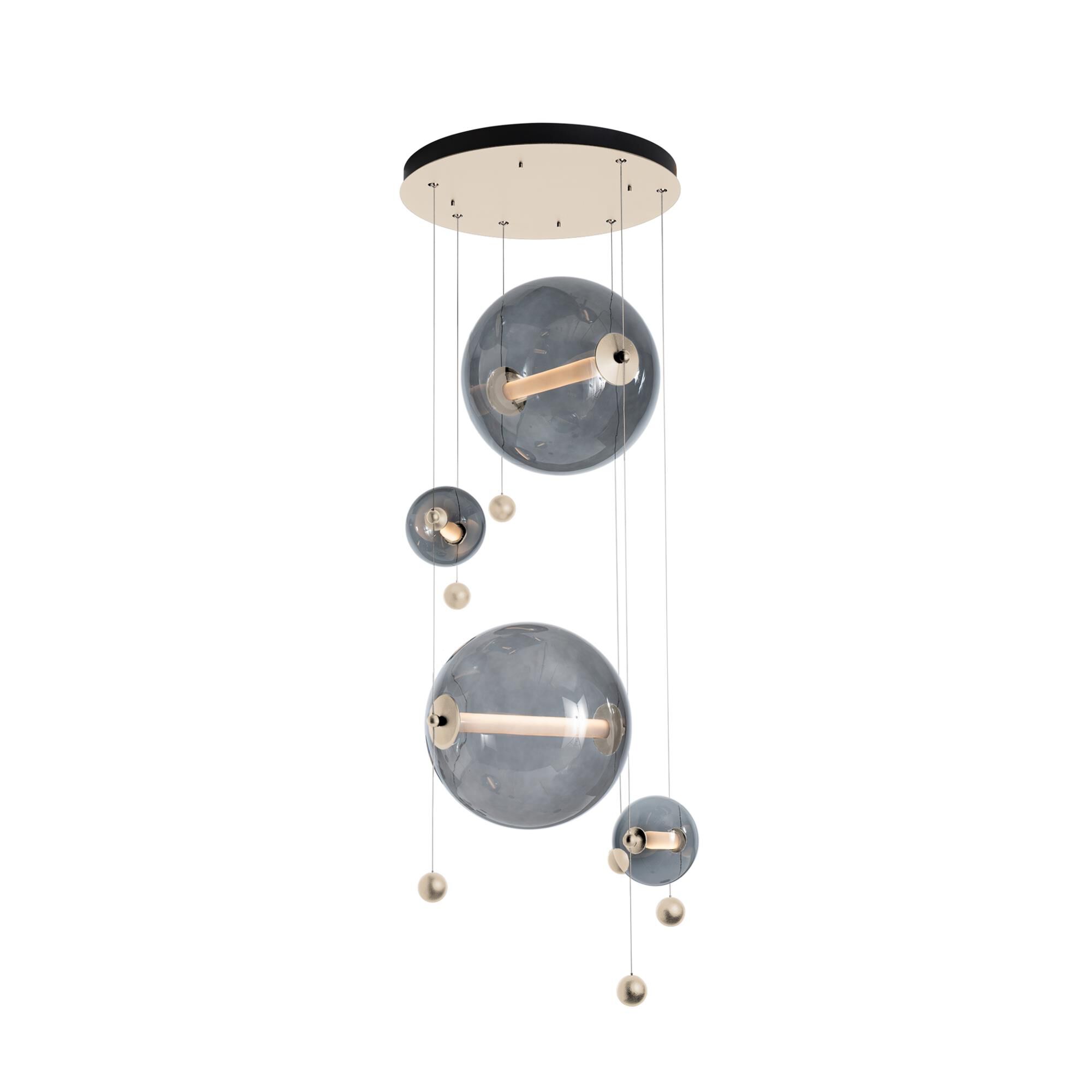 Abacus 20 Inch Multi Light Pendant by Hubbardton Forge