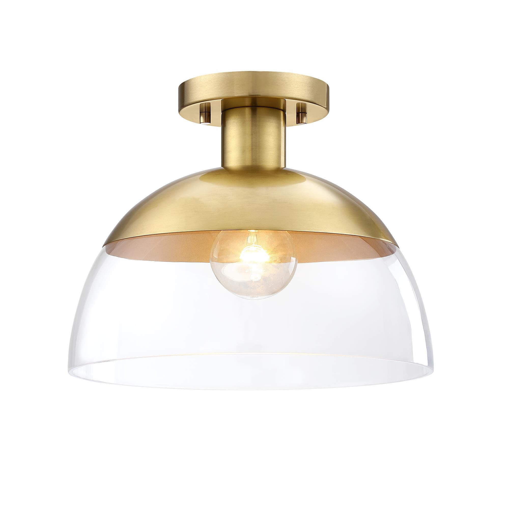 Rey  13 Inch Semi Flush Mount by Designers Fountain