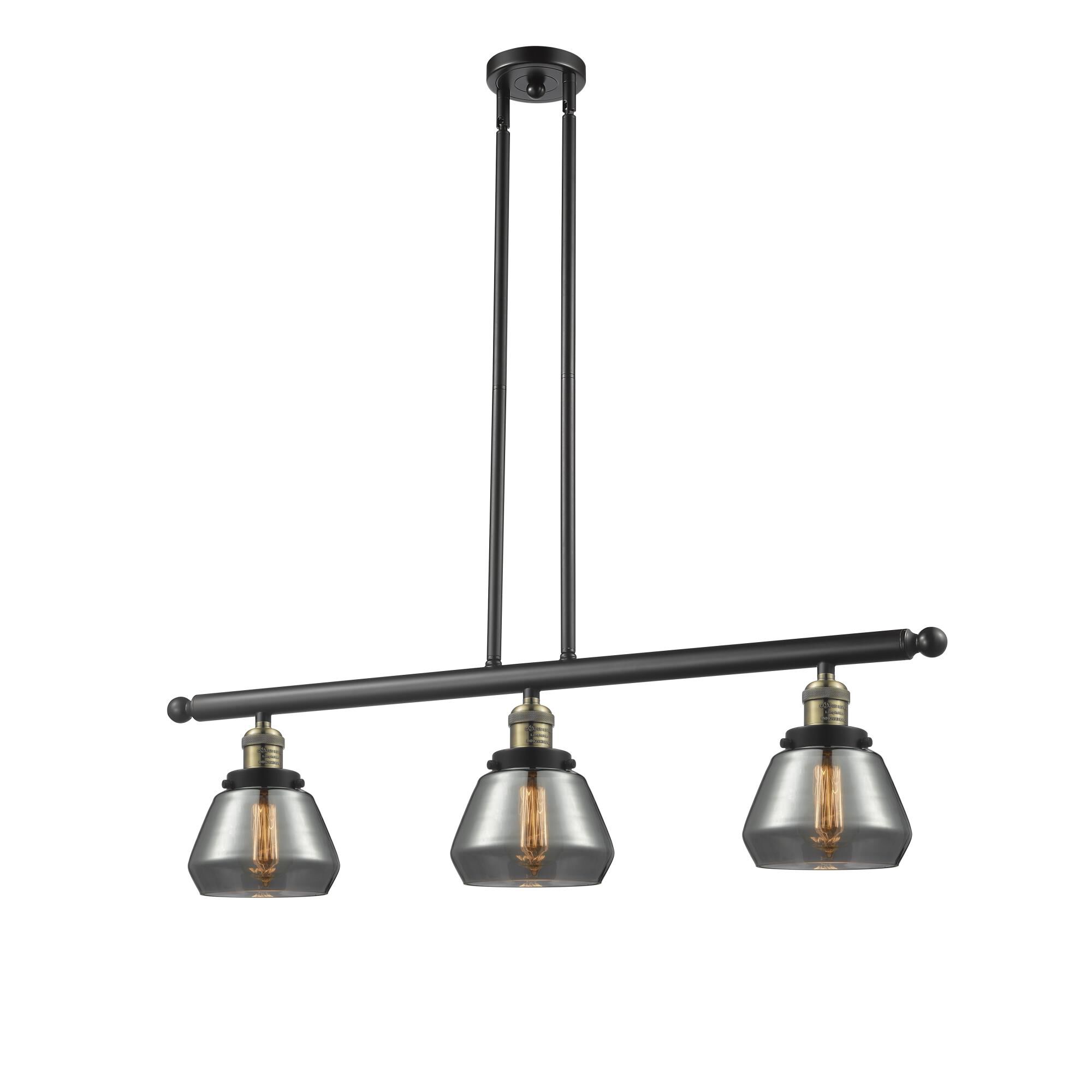 Bruno Marashlian Fulton 36 Inch 3 Light Linear Suspension Light by Innovations Lighting