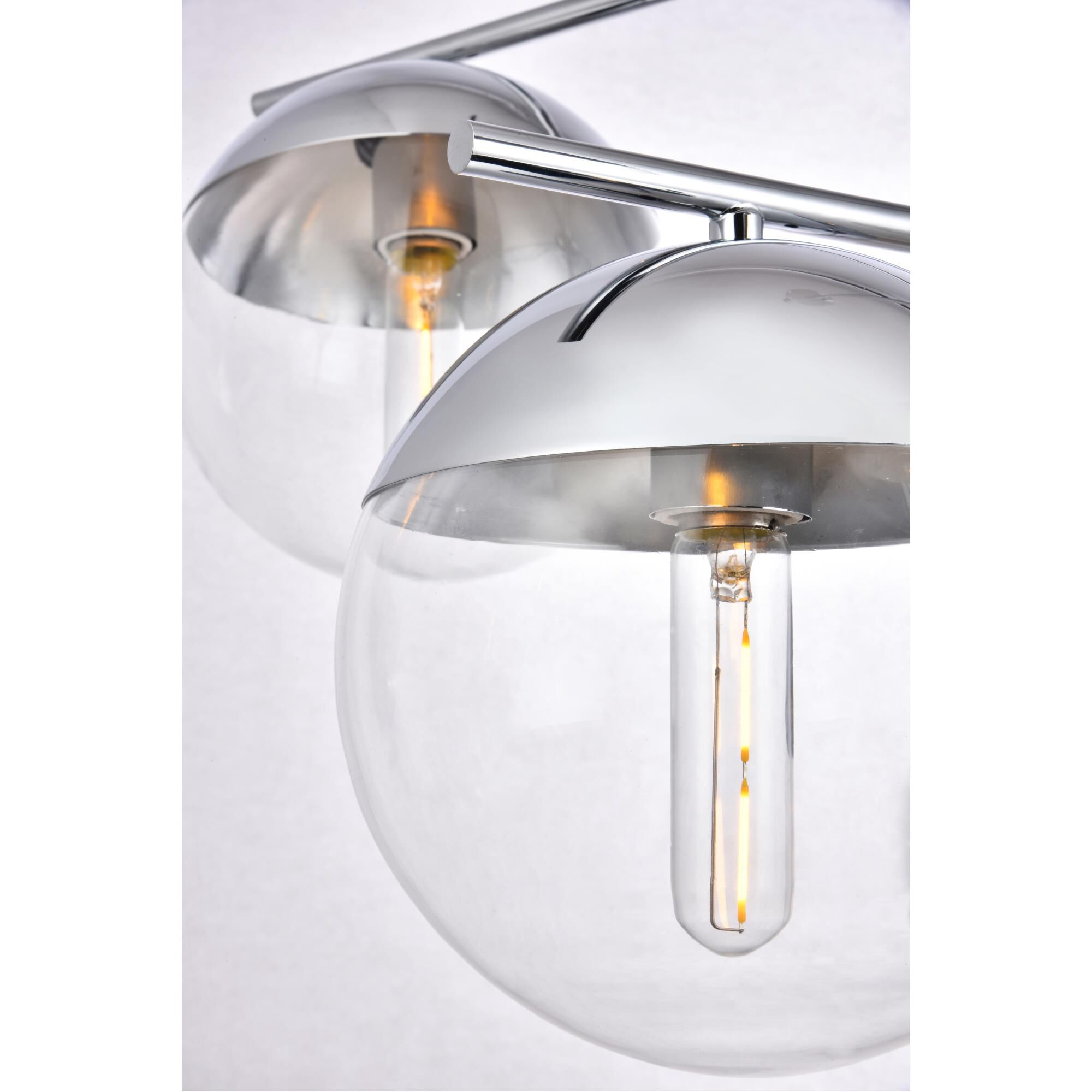Eclipse 36 Inch 6 Light Multi Light Pendant by Elegant Lighting