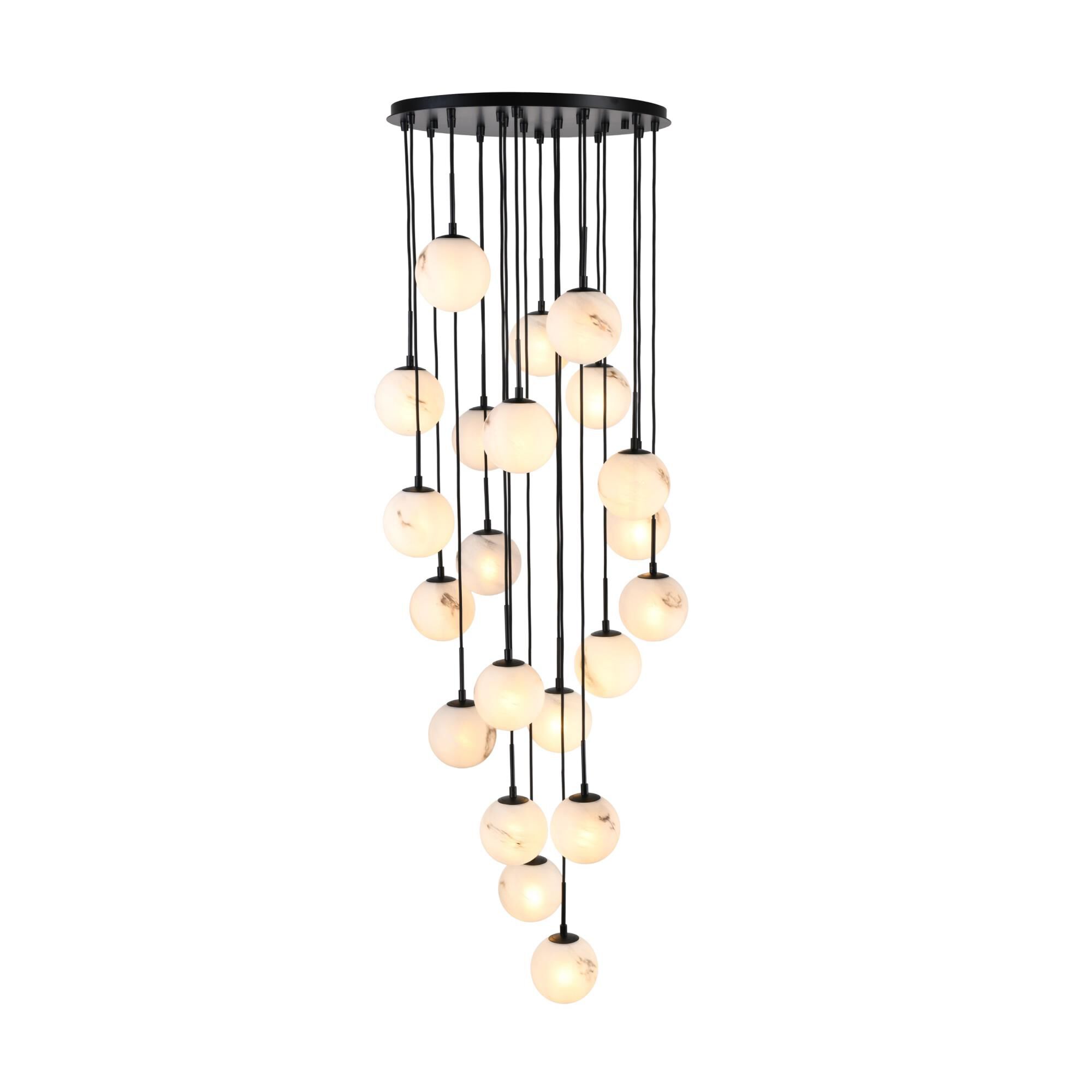 Nightfall 27 Inch Multi Light Pendant by Artcraft