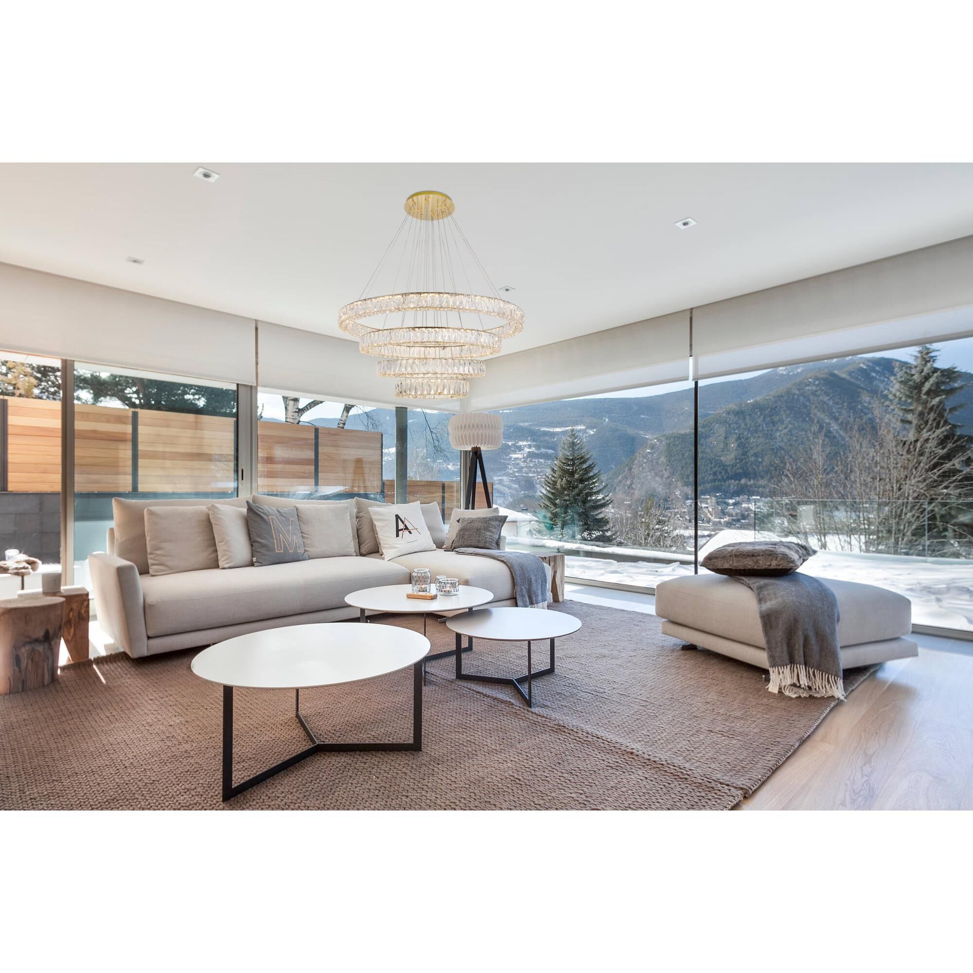 Monroe Chandelier by Elegant Lighting