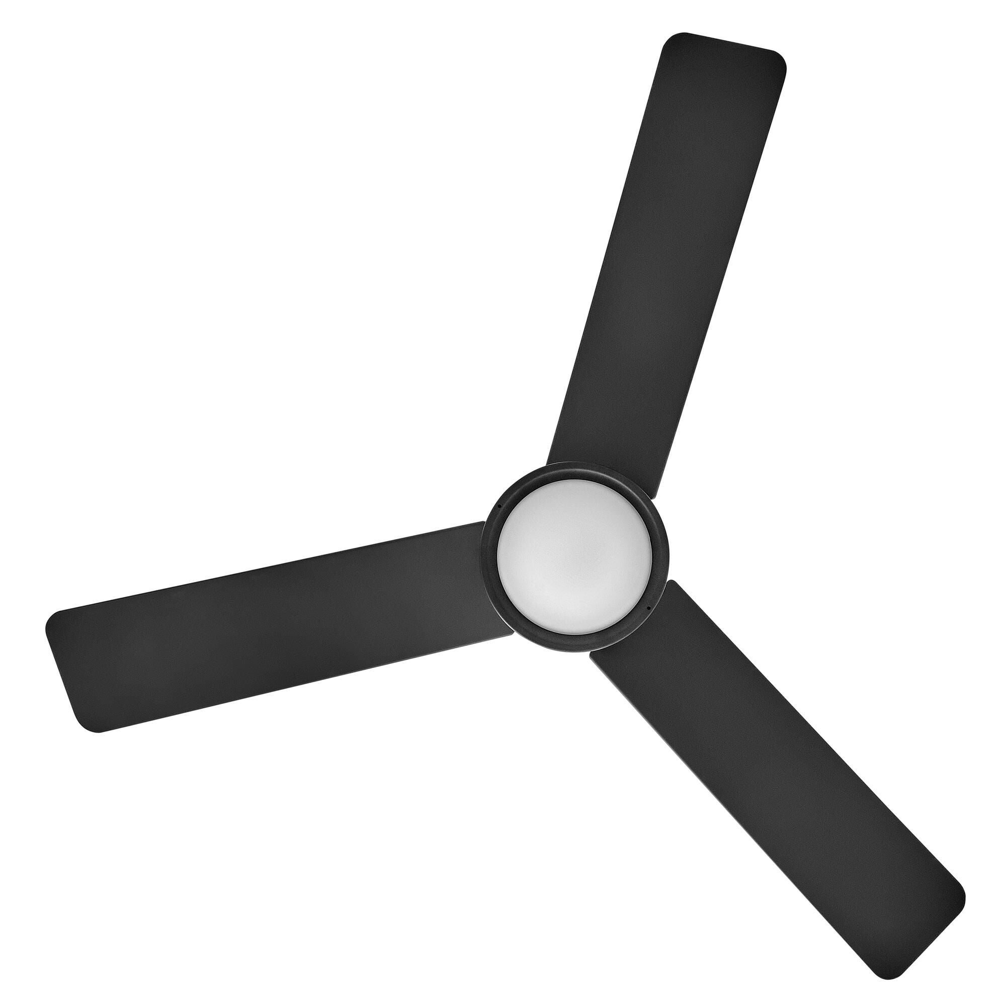 Shown in Matte Black finish and White Frosted glass