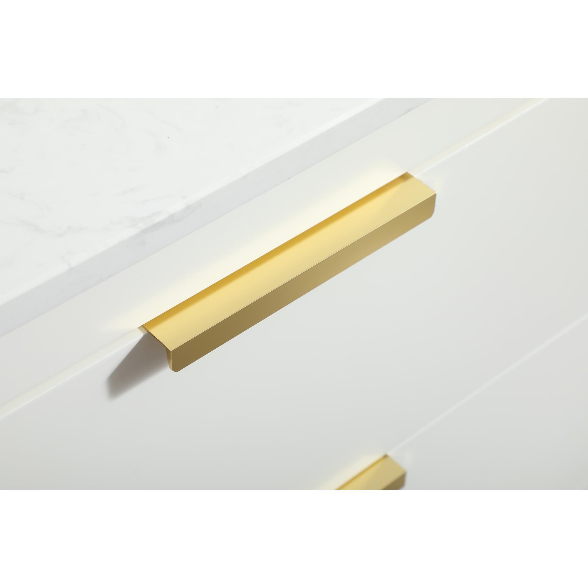 Shown in White finish