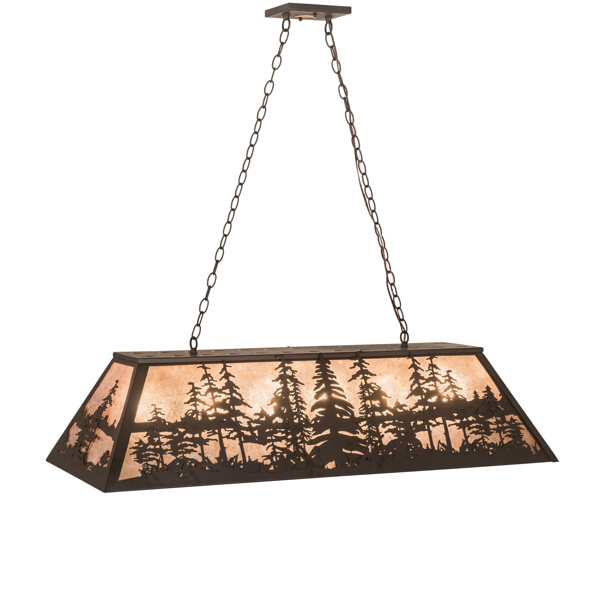 48 Inch 6 Light Linear Suspension Light by Meyda Lighting