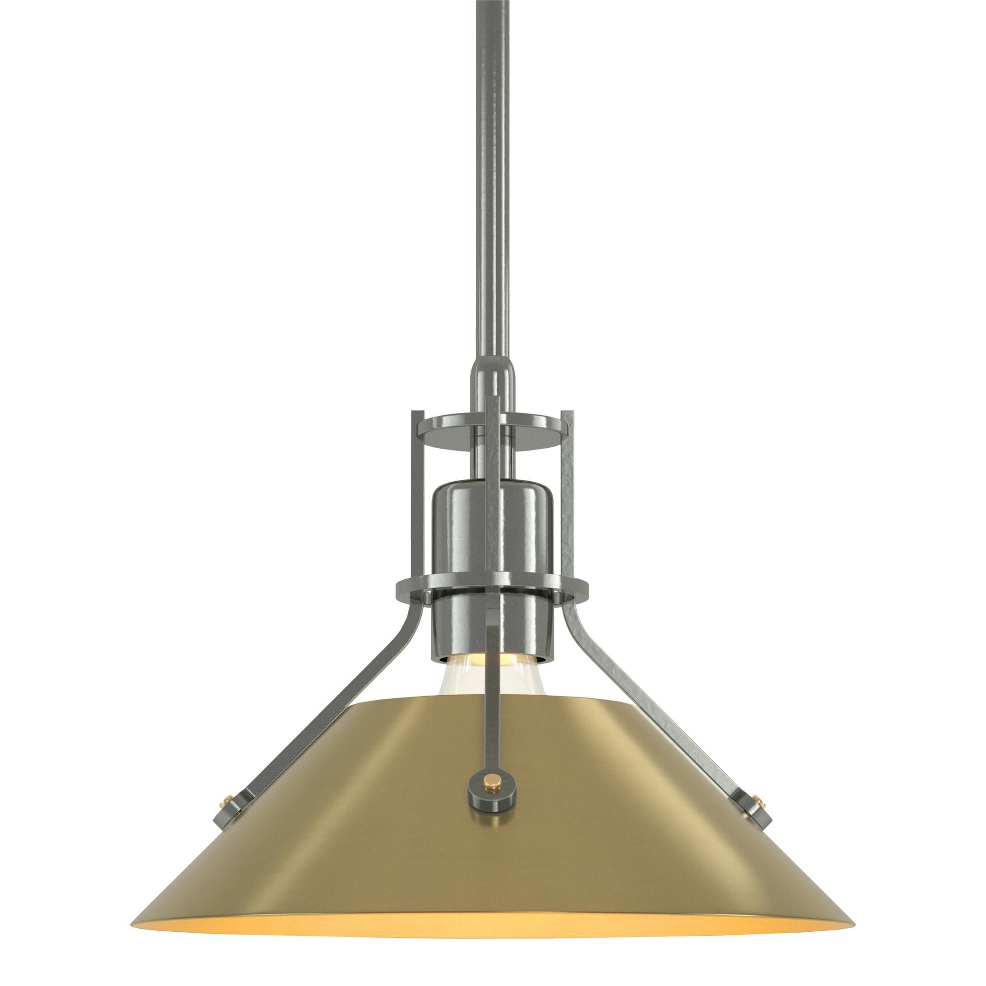 Shown in Sterling finish and Modern Brass (86) accent