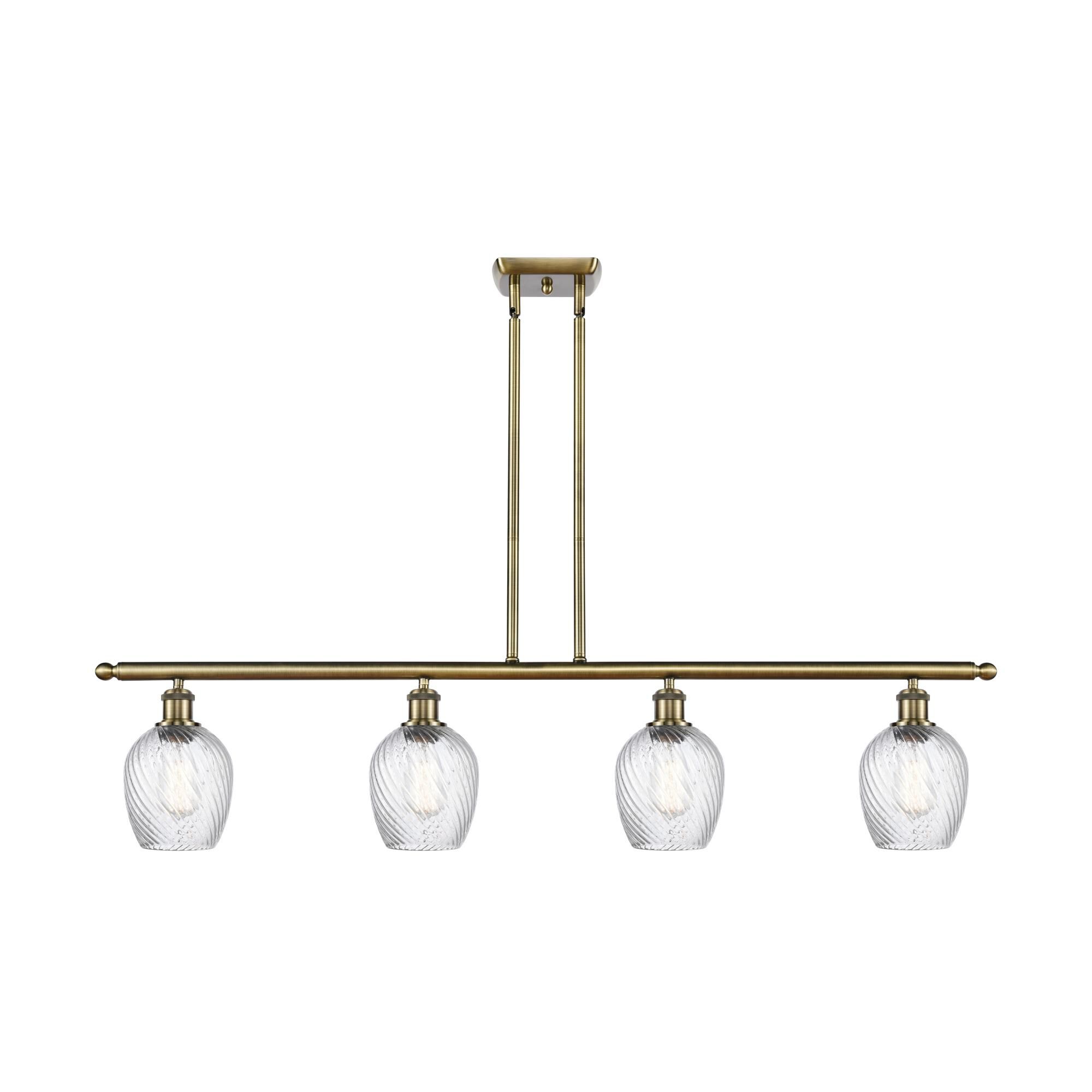 Shown in Antique Brass finish and Globe glass and Glass shade