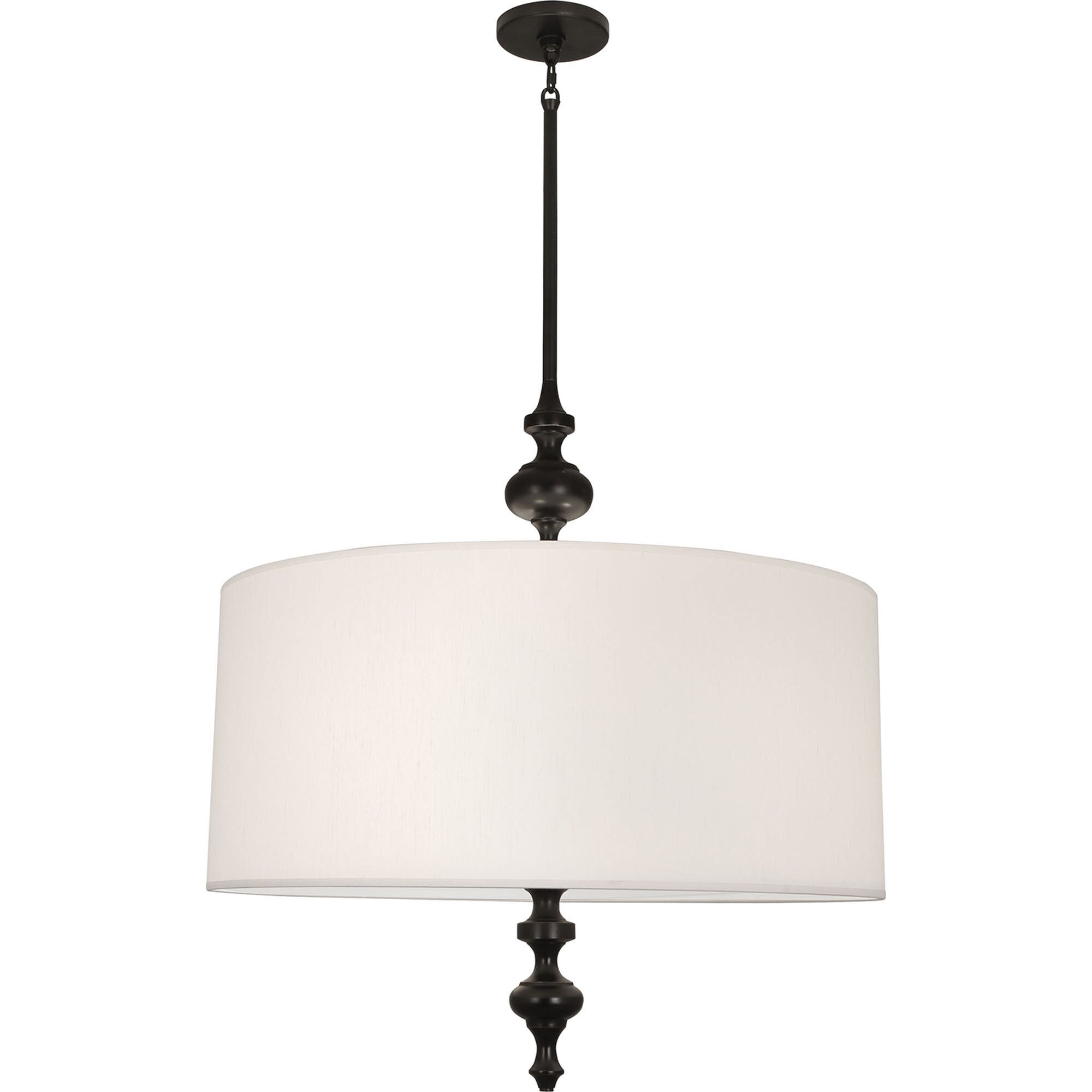 Shown in Deep Patina Bronze finish and Cream shade