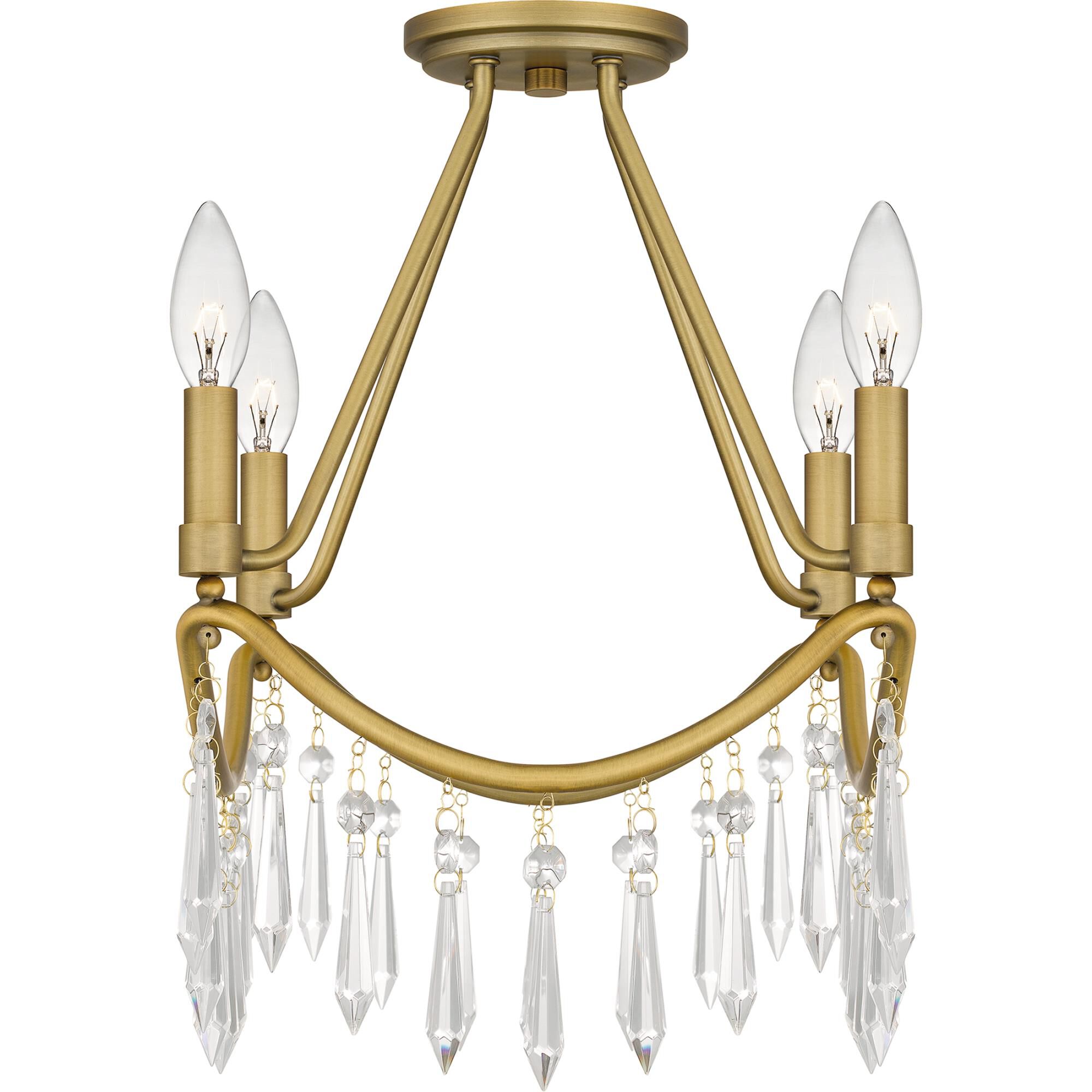 Shown in Aged Brass finish