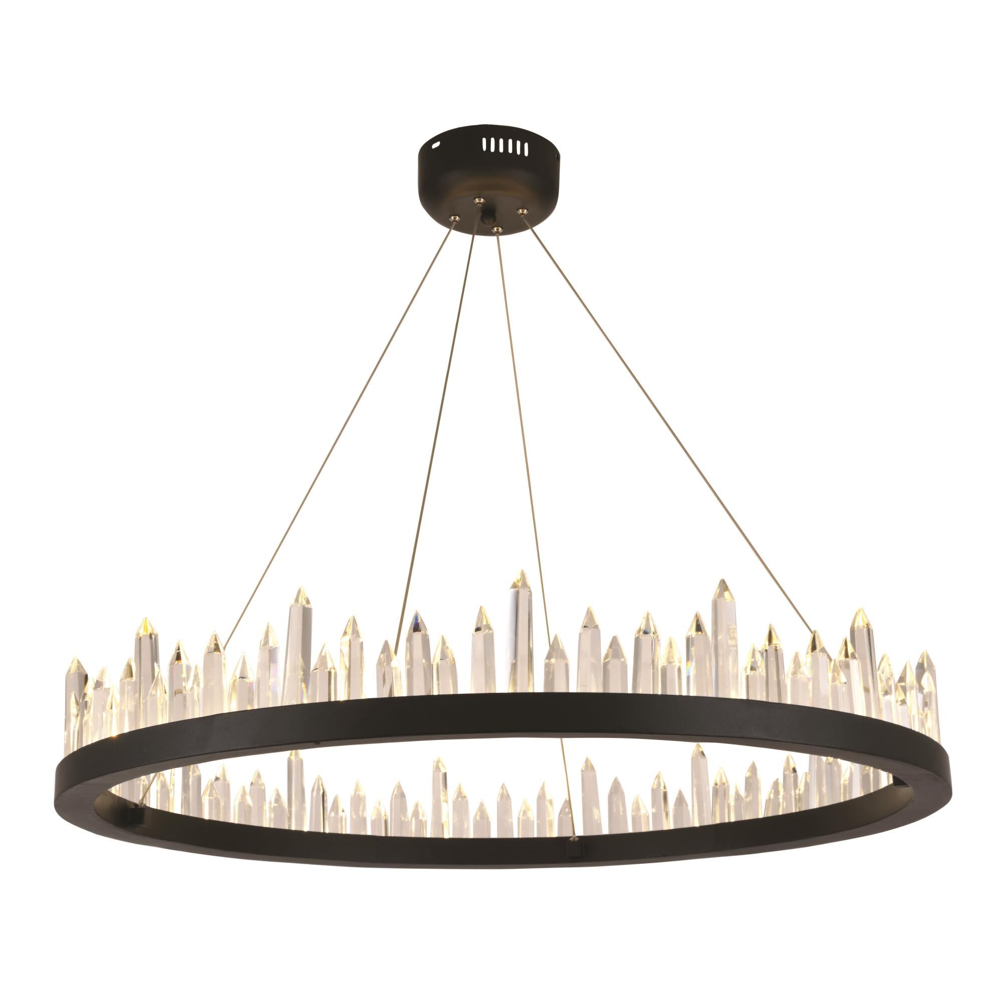 Urban Classic Malta 31 Inch 40 Light LED Chandelier by Elegant Lighting