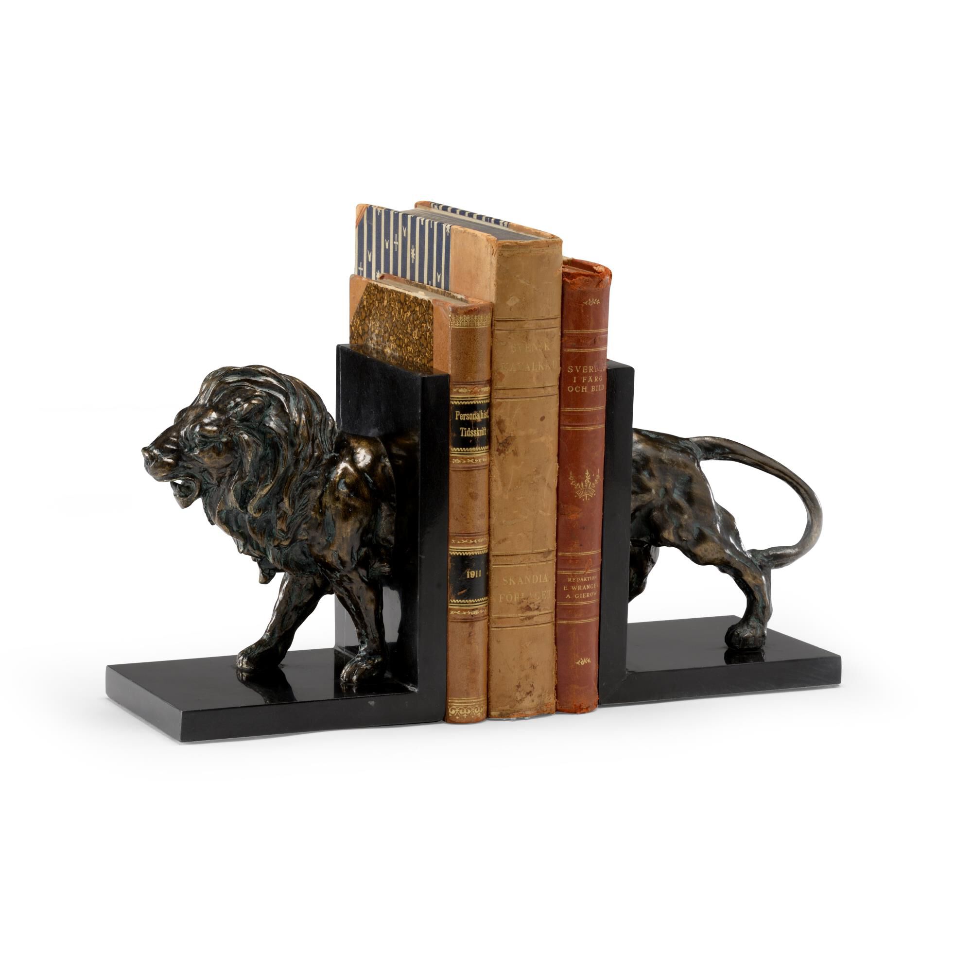 Lioncrest Bookends by Wildwood