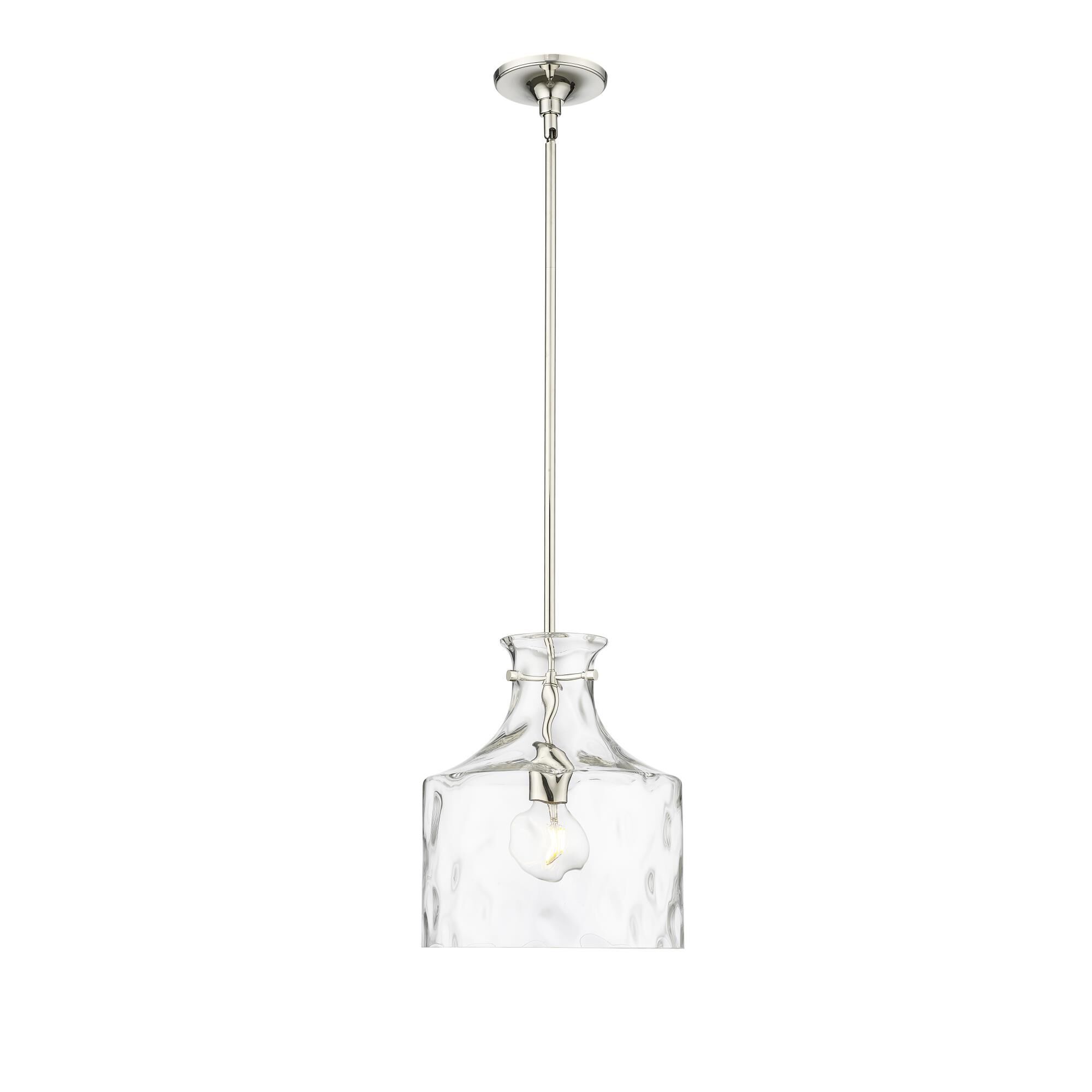 Shown in Polished Nickel finish and Water glass