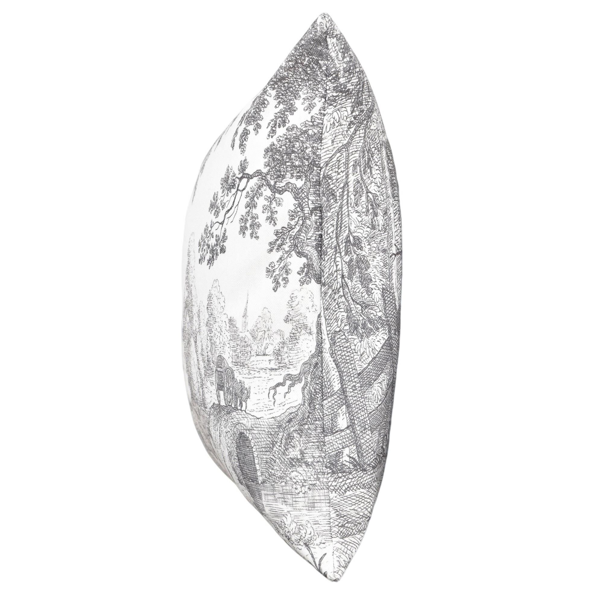 Dann Foley Reverie Toile 24 Inch Decorative Pillow by Stylecraft