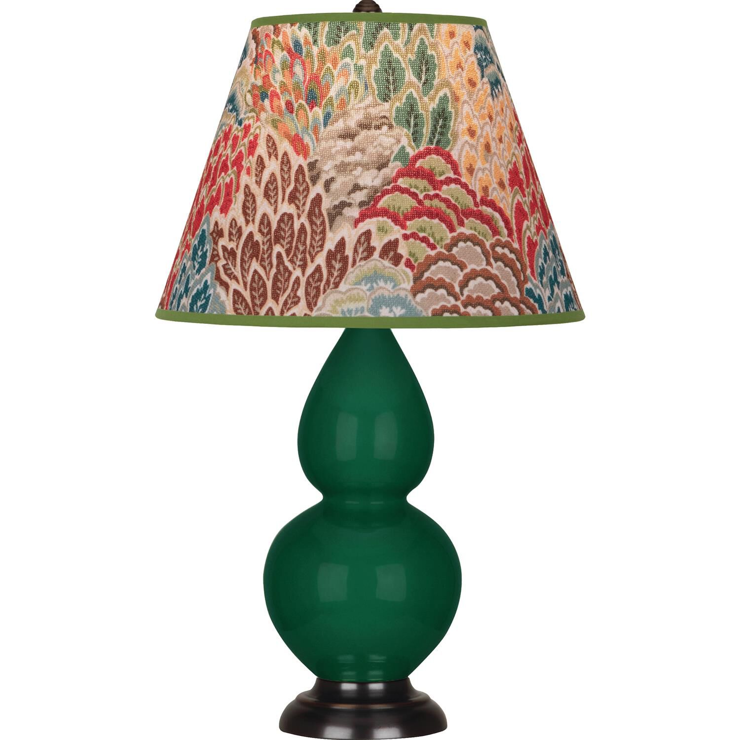 Small Double Gourd 23 Inch Table Lamp by Robert Abbey