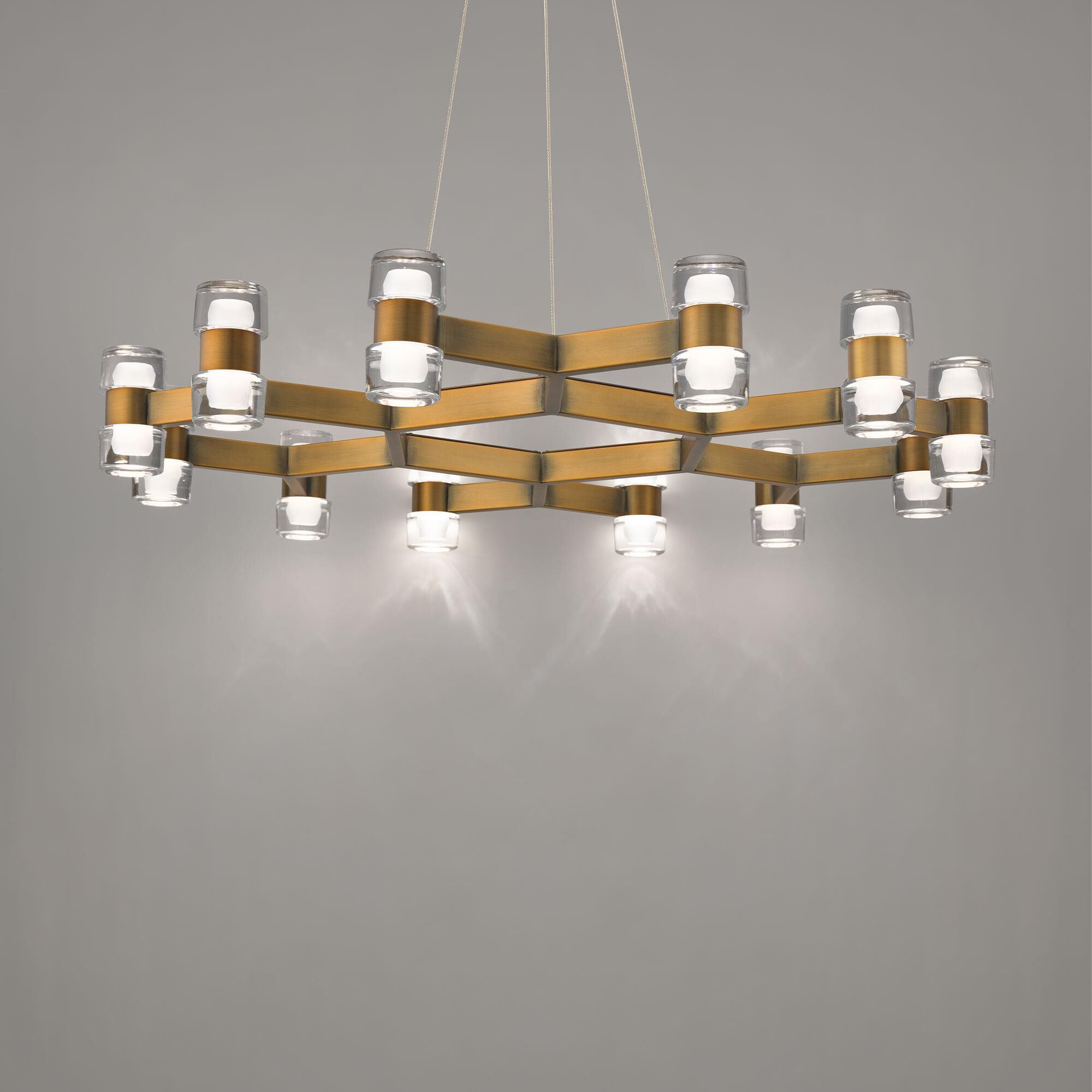 Shown in Aged Brass finish