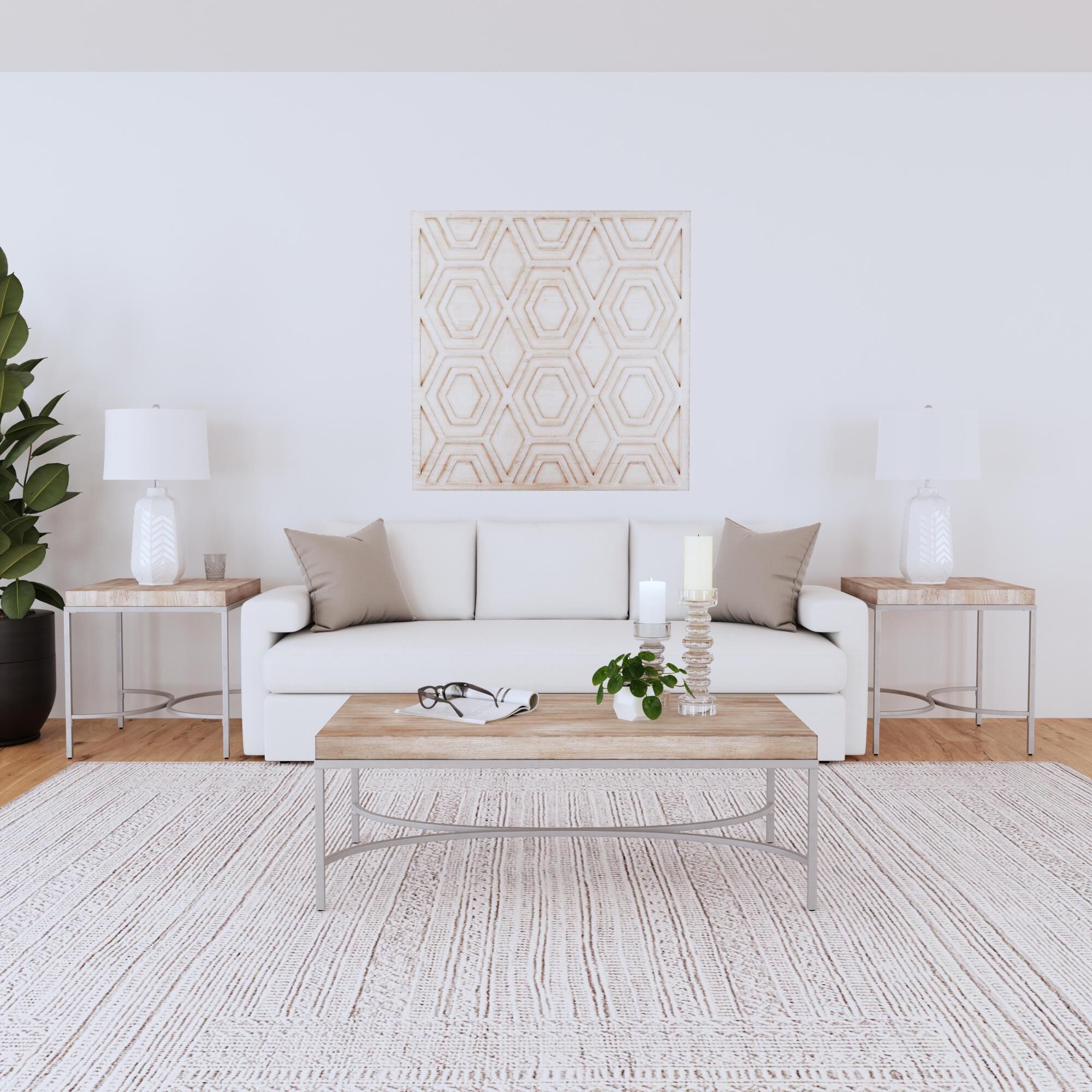 Fenning Coffee Table by Bassett Mirror Company