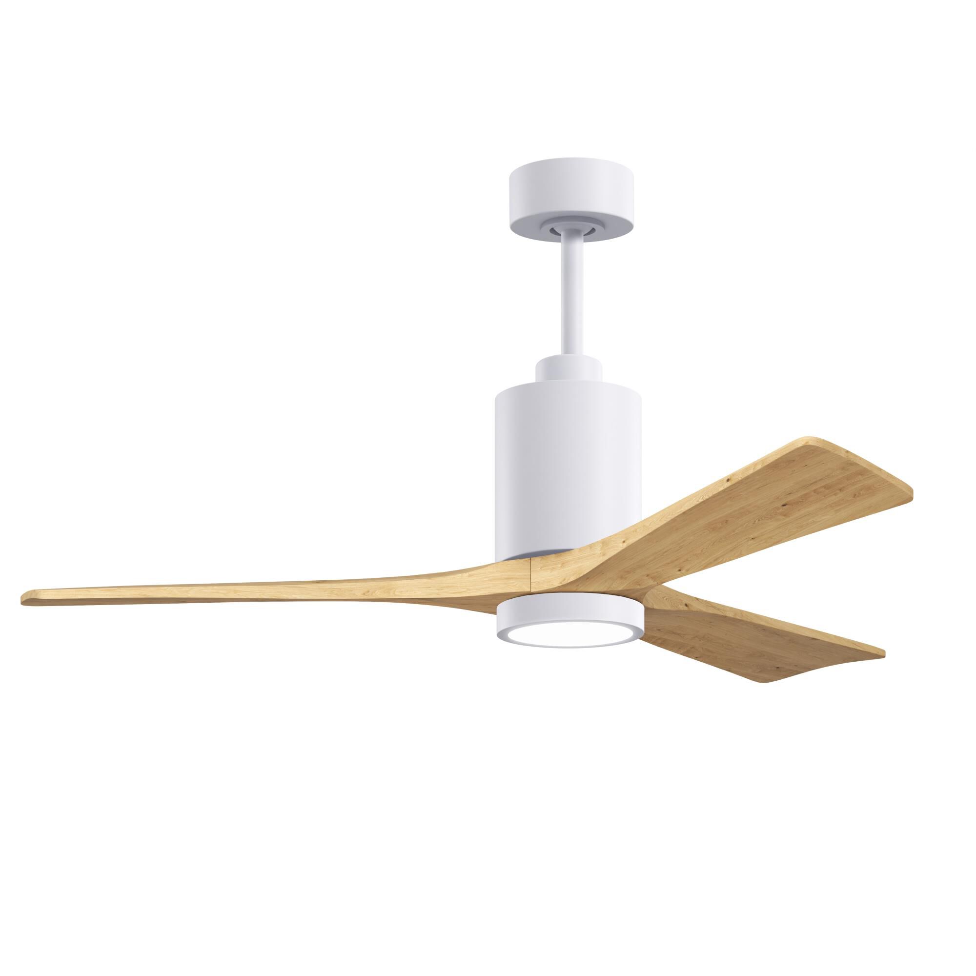 Patricia 52 Inch Ceiling Fan with Light Kit by Matthews Fan Company