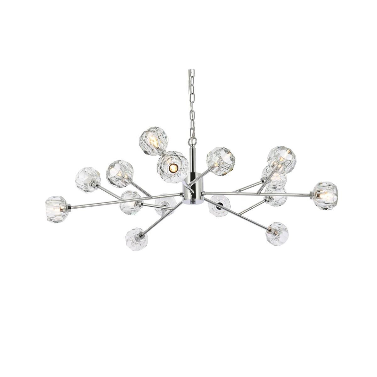 Graham 42 Inch LED Large Pendant by Elegant Lighting