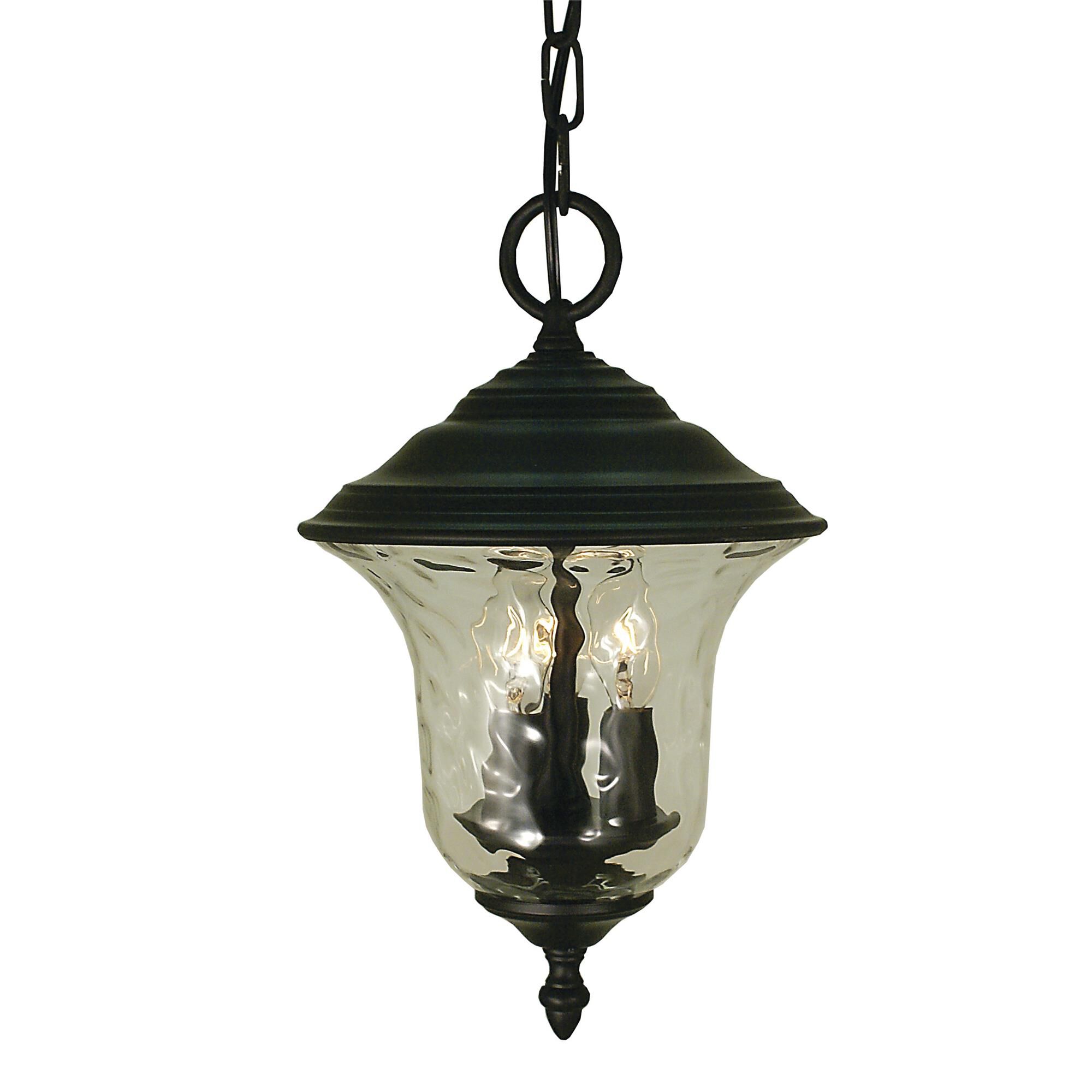 Shown with Clear Mottled Glass shade