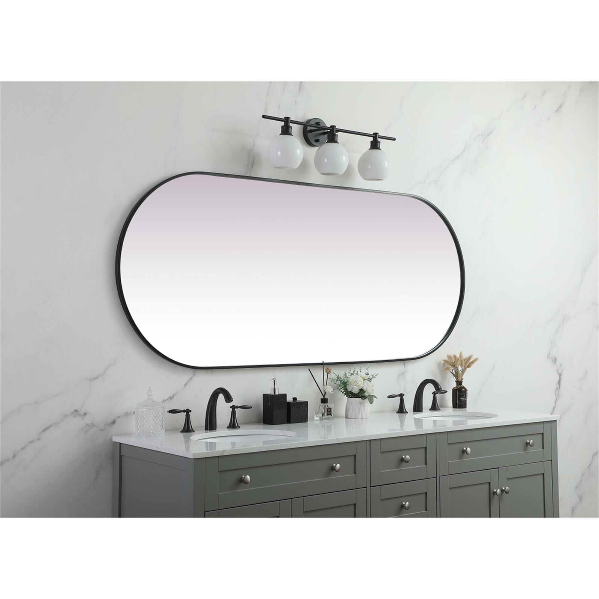 Shown in Black finish
