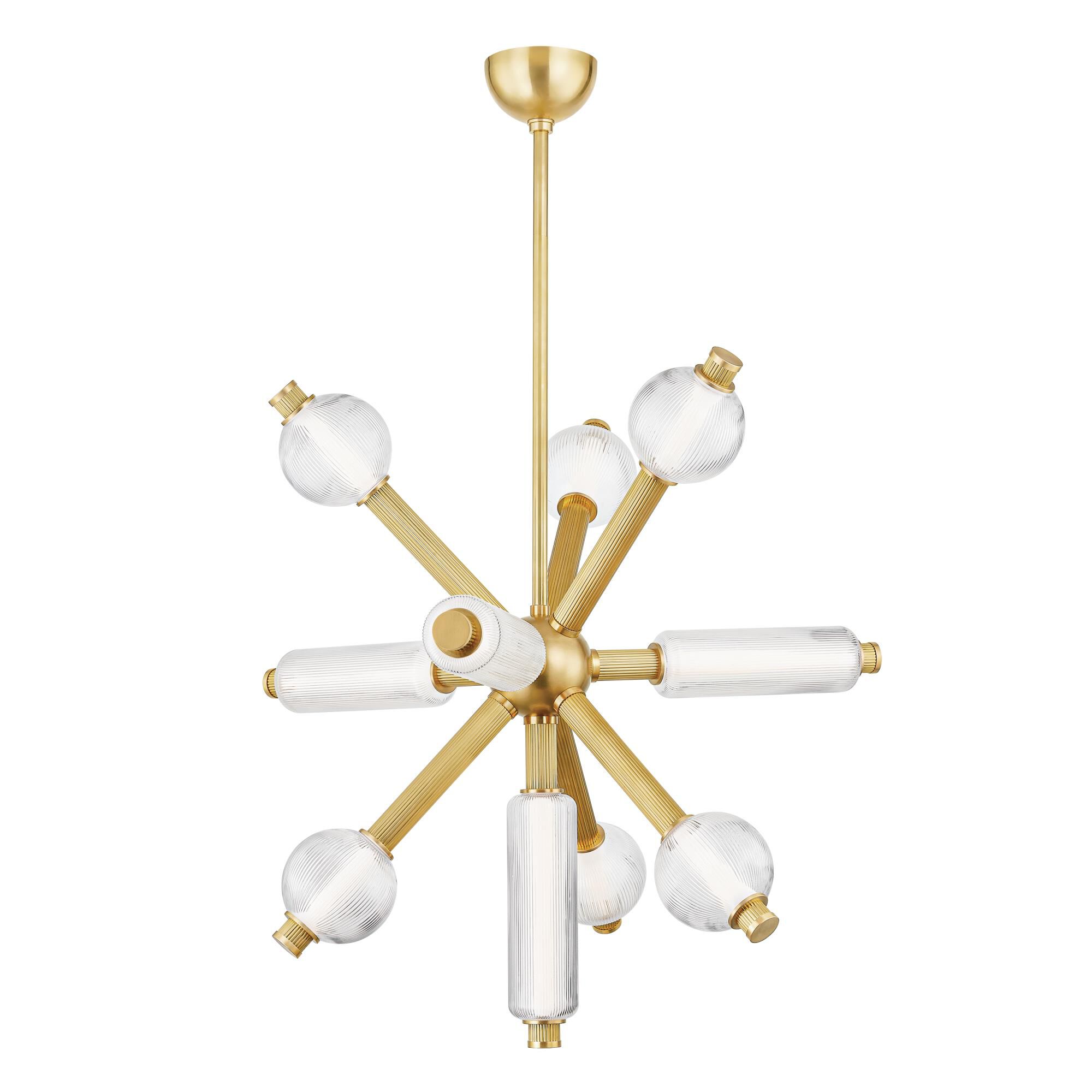 Atom 36 Inch Chandelier by Corbett Lighting