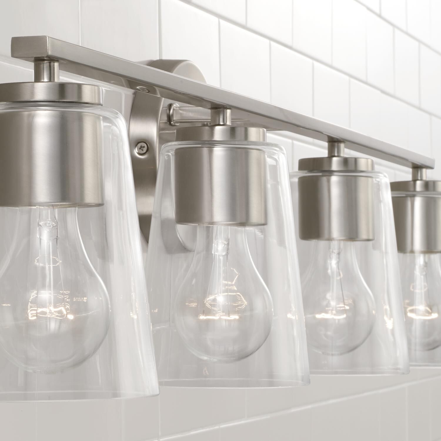 Portman 35 Inch 4 Light Bath Vanity Light by Homeplace by Capital Lighting Fixture Company