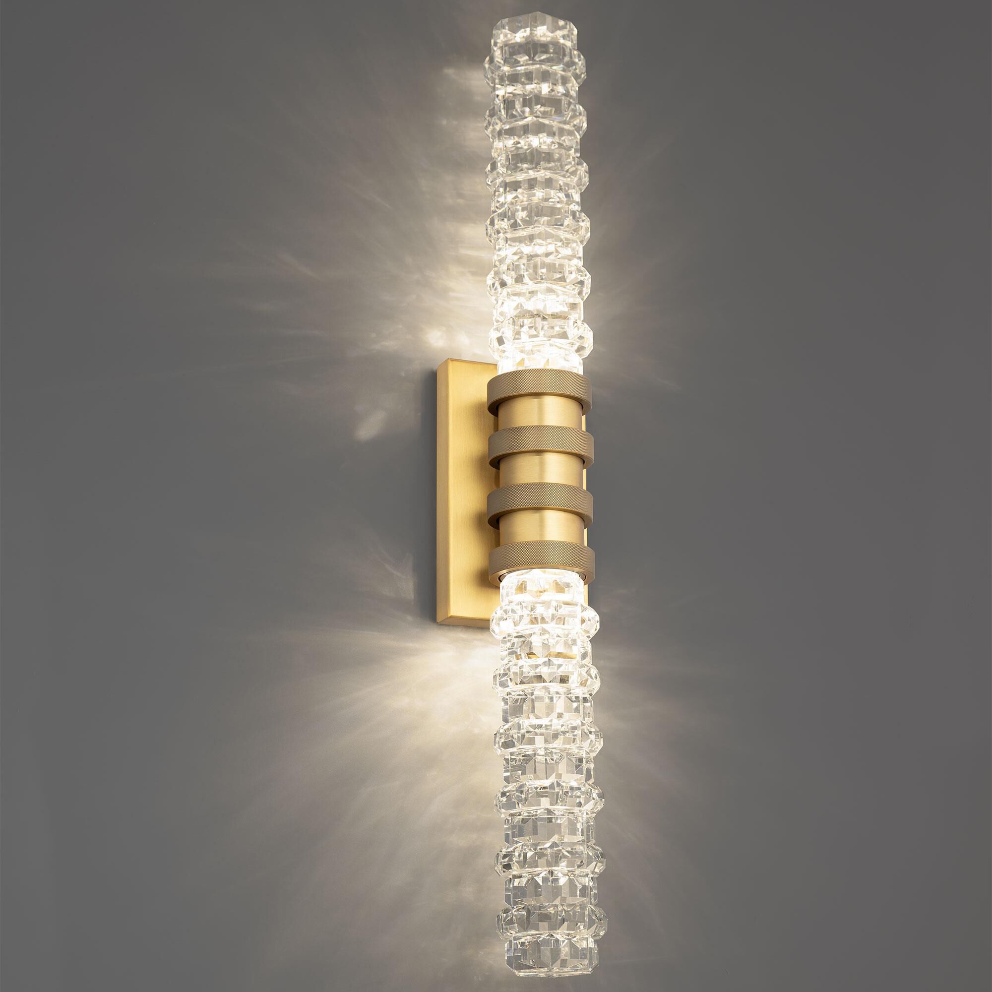 Kemberly 27 Inch Bath Vanity Light by Schonbek Beyond