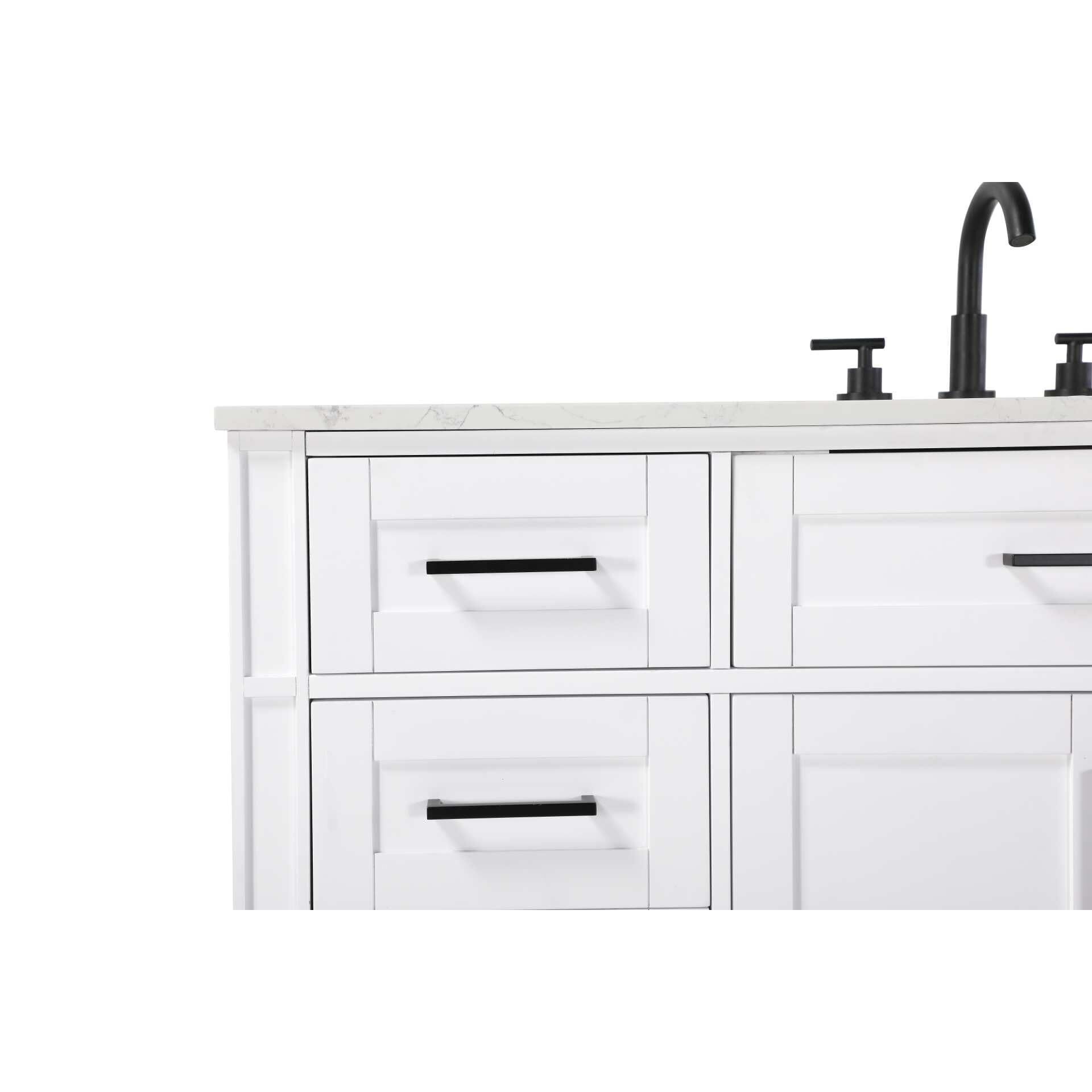 Shown in White finish