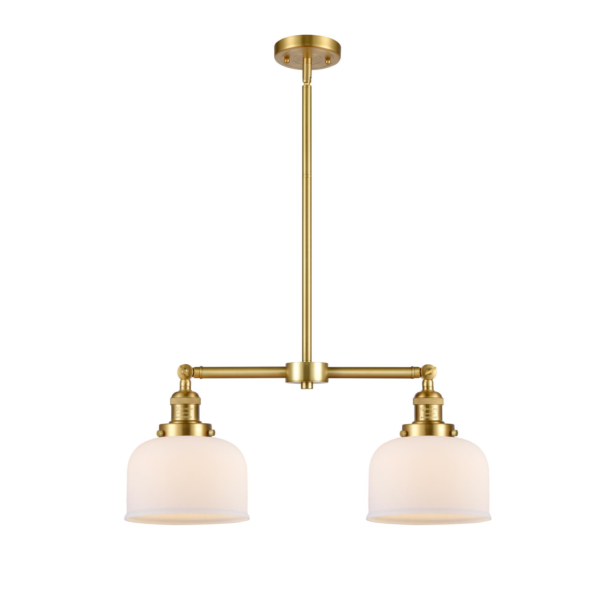 Bruno Marashlian Large Bell 21 Inch 2 Light Mini Chandelier by Innovations Lighting