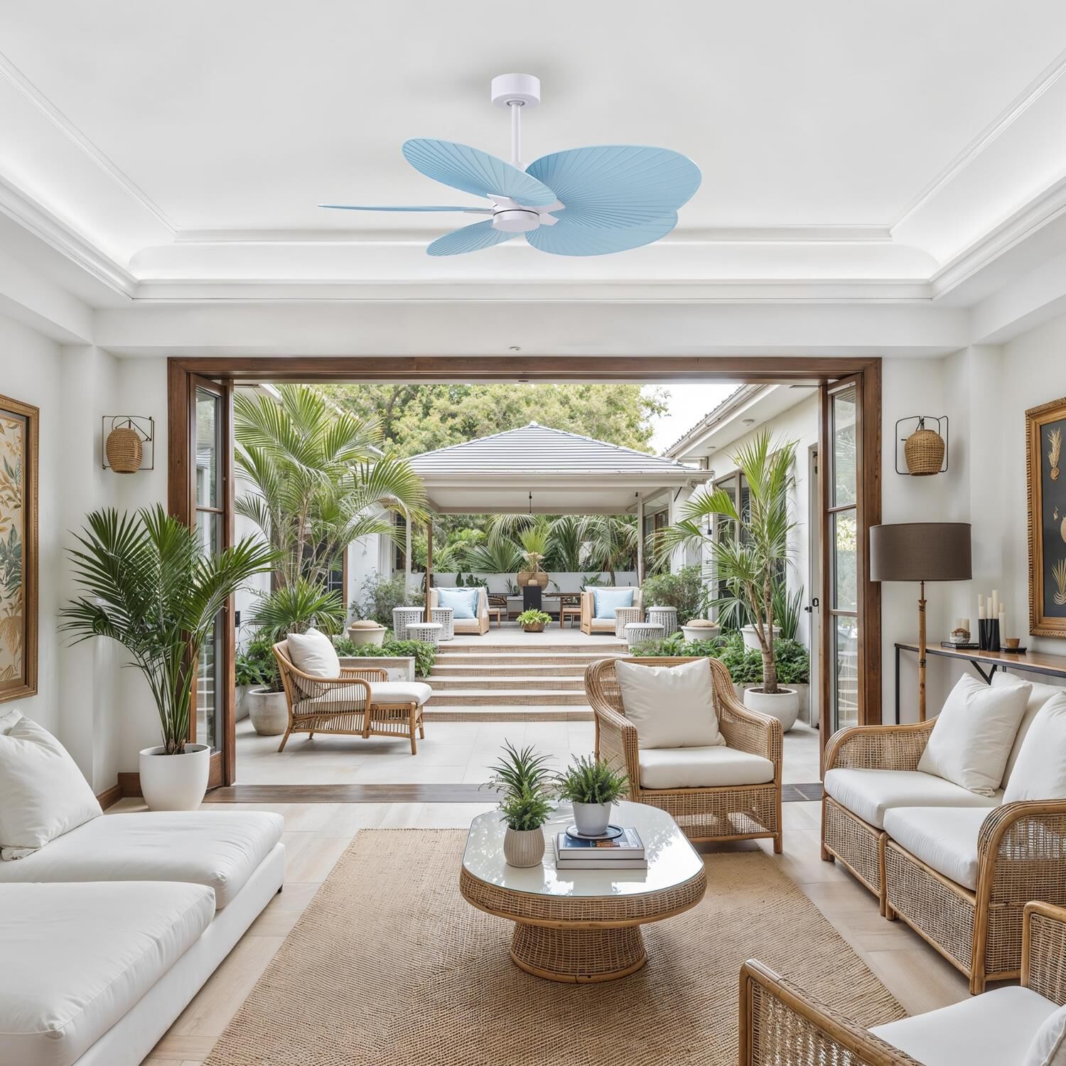 Alessandra Tropical 48 Inch Ceiling Fan by Matthews Fan Company