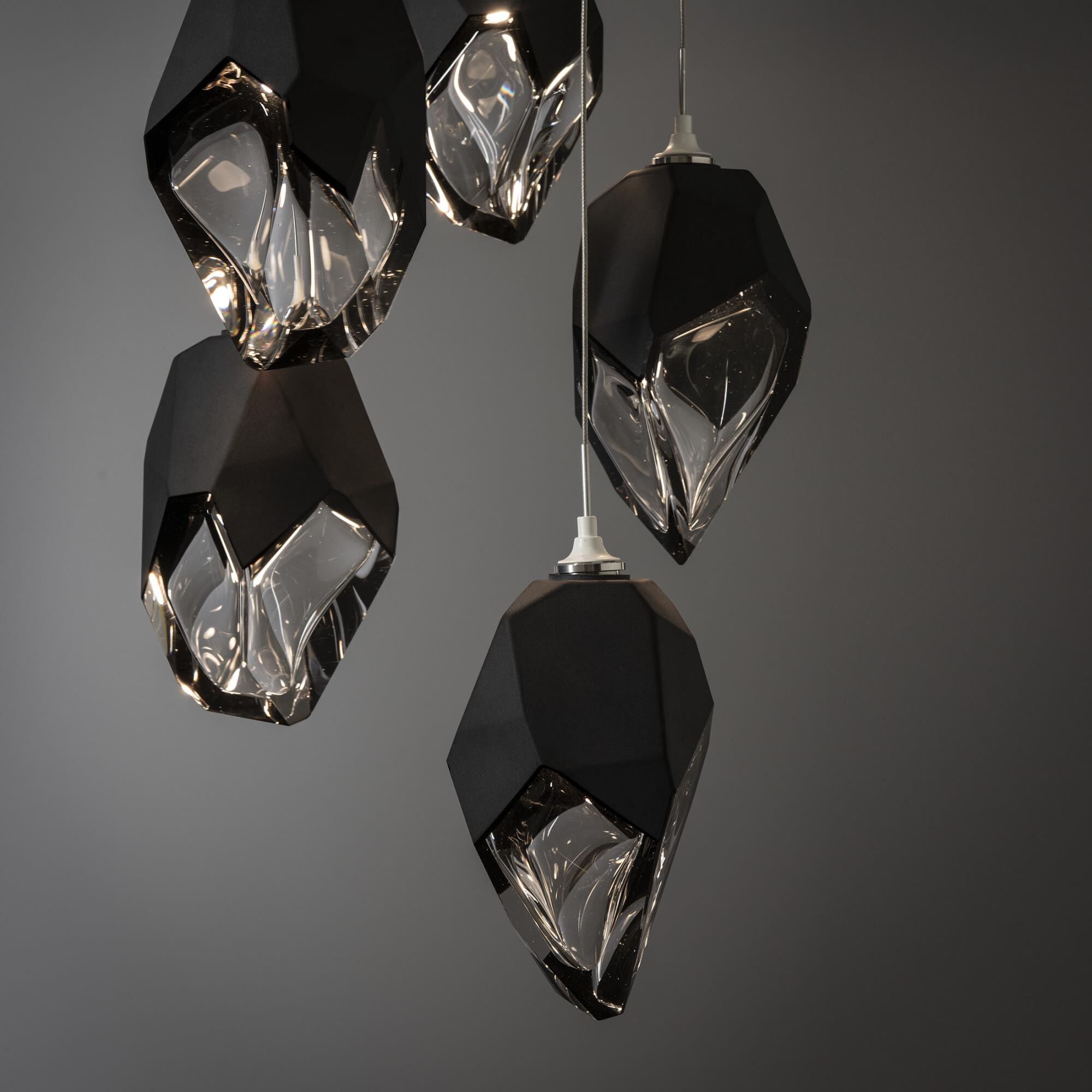 Chrysalis 16 Inch Multi Light Pendant by Hubbardton Forge