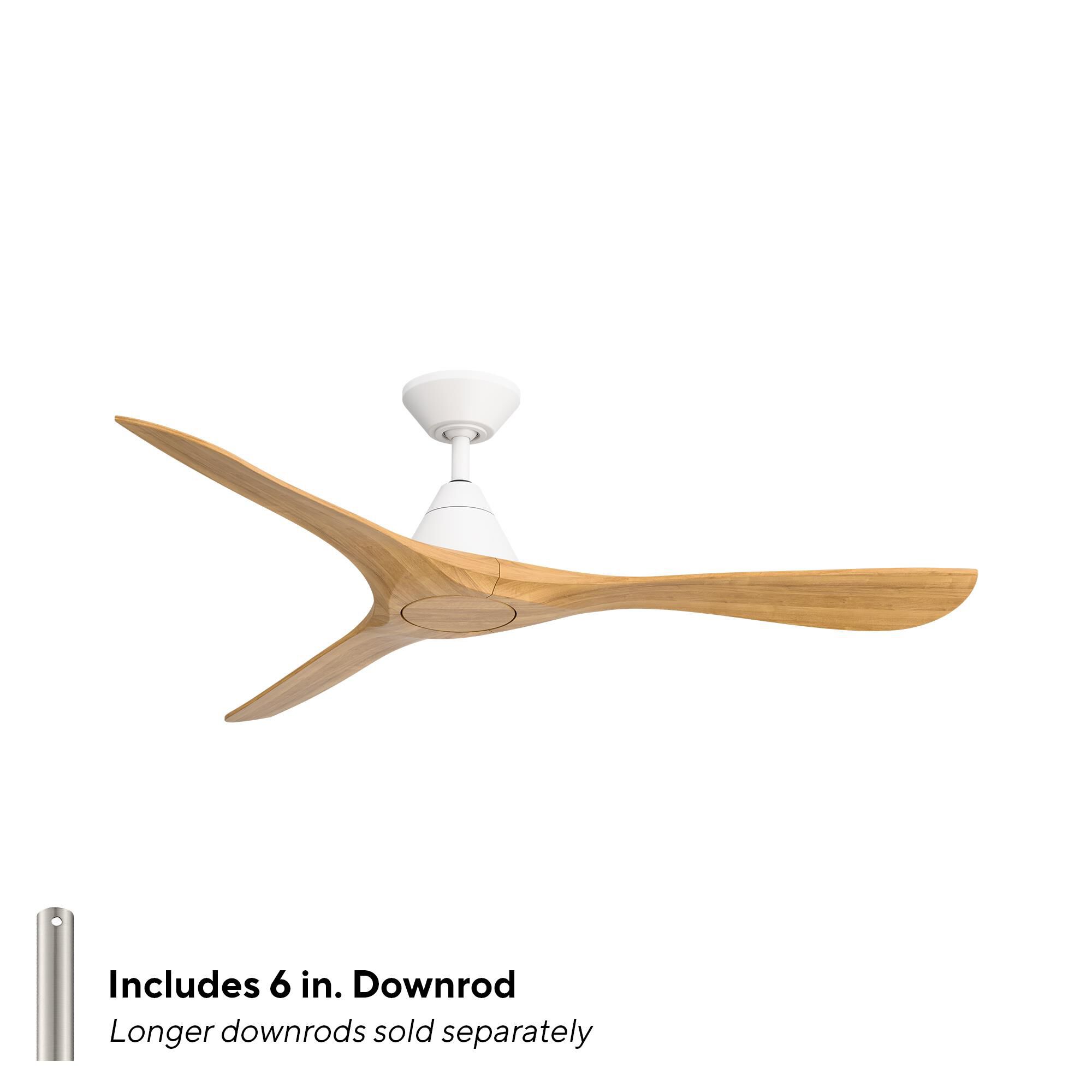 Shown in Matte White finish