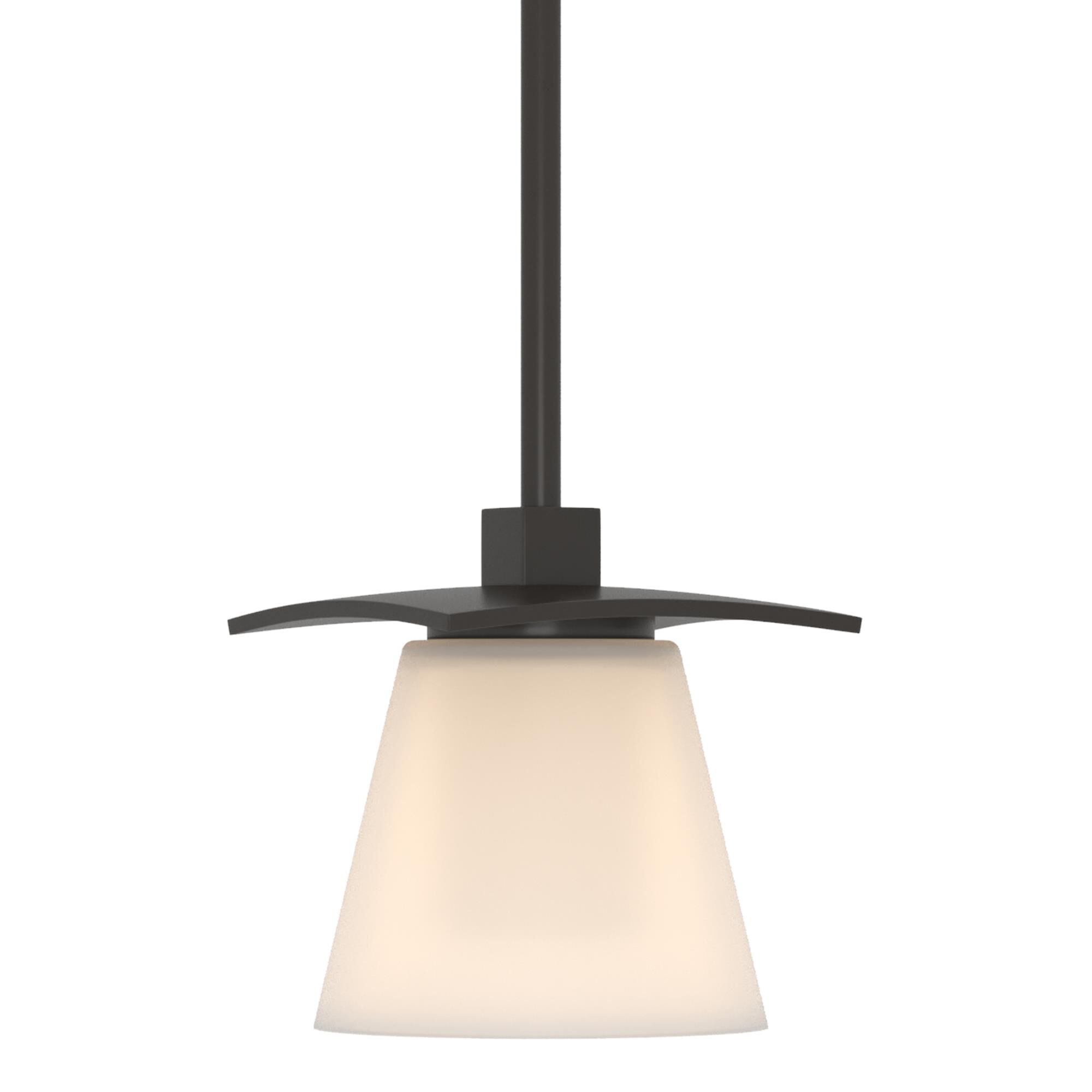 Shown in Oil Rubbed Bronze finish and Opal glass